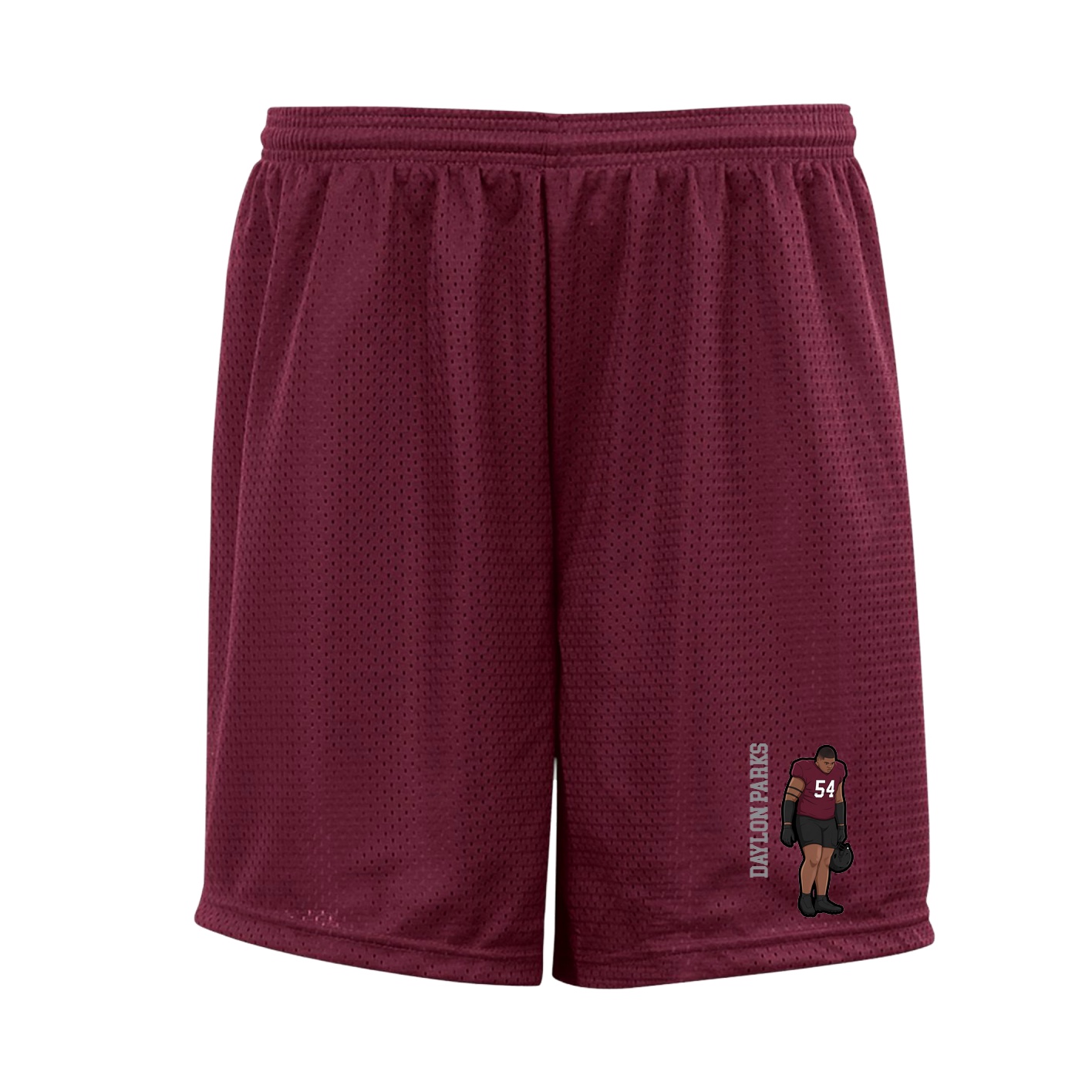 Shorts — Name Vertical in Cardinal