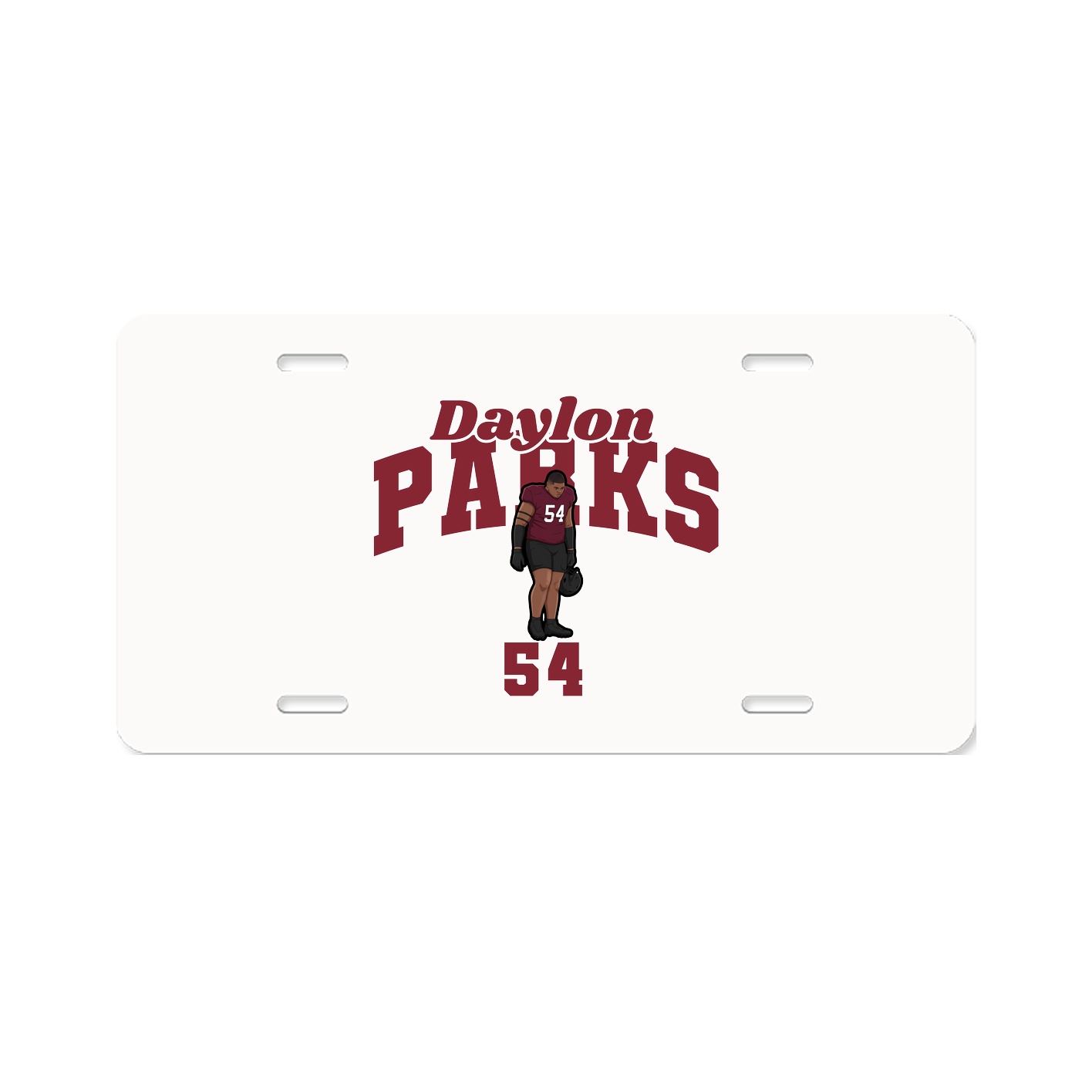 License Plate — Signature Arch in Classic