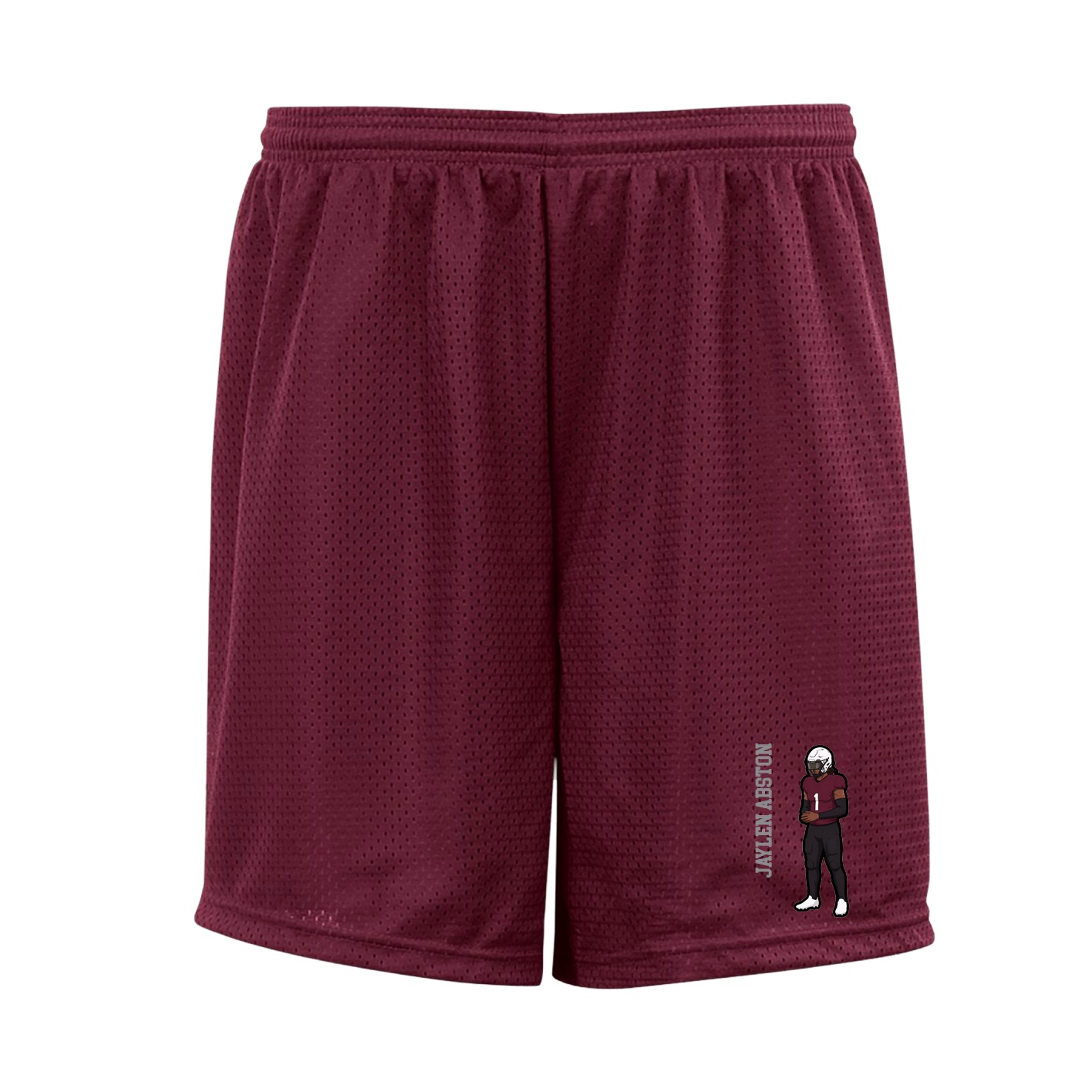 Shorts — Name Vertical in Cardinal