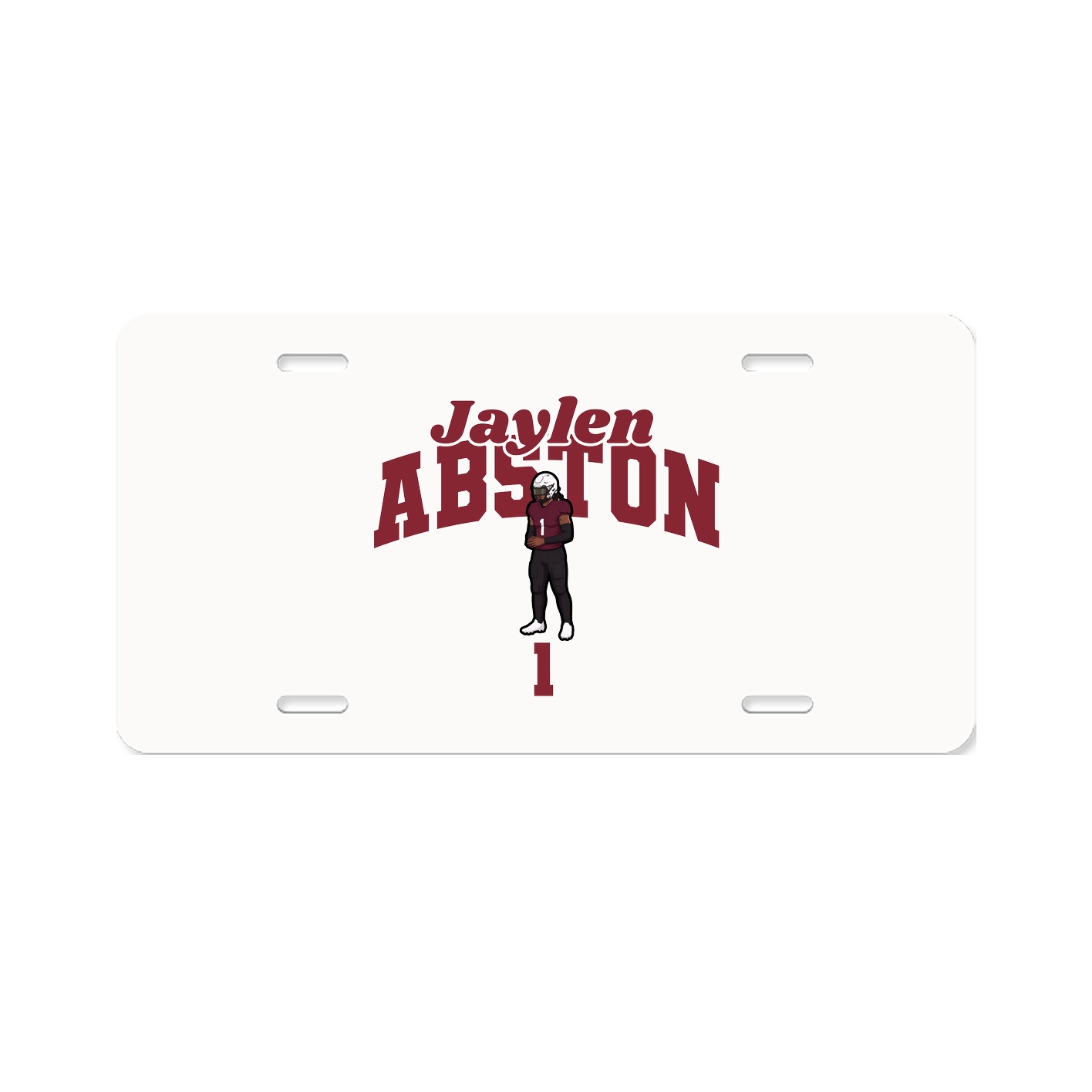 License Plate — Signature Arch in Classic