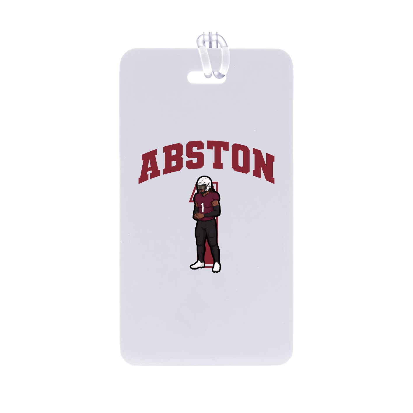 Bag Tag — Number in Classic