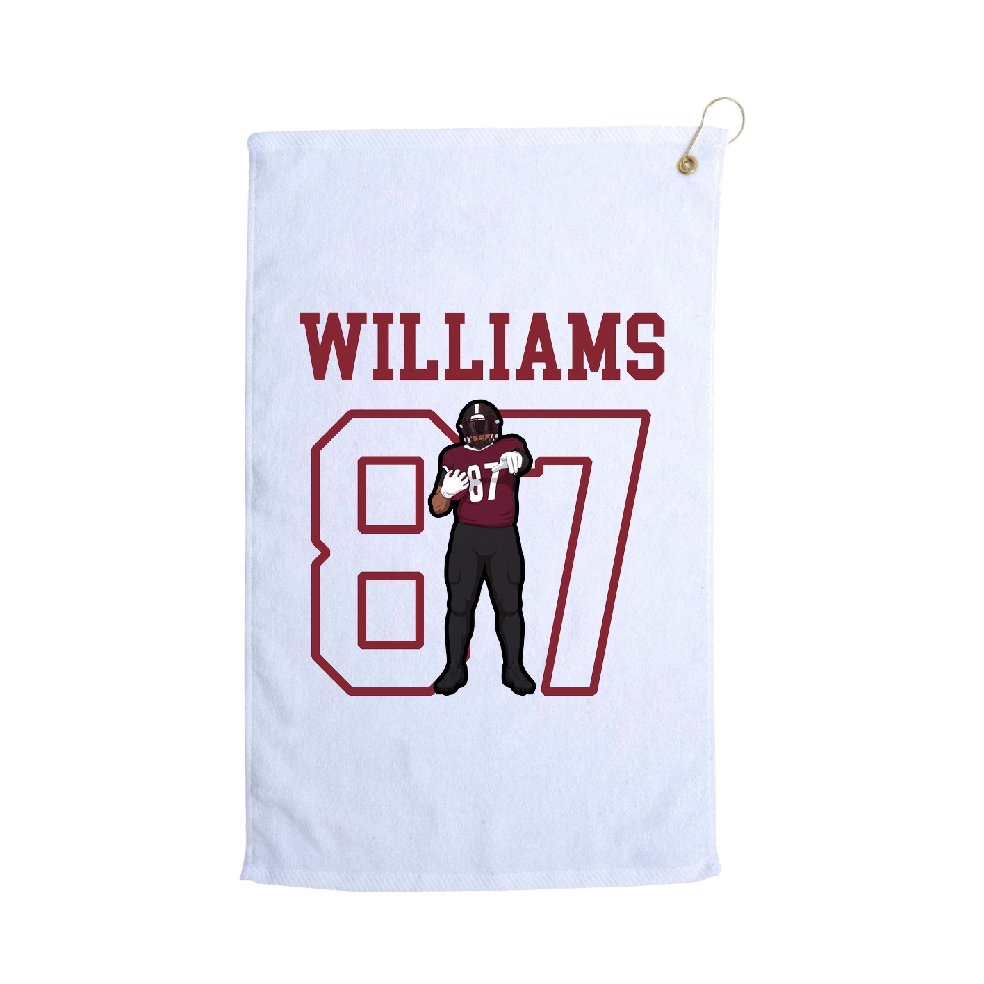 Golf Towel — Shirsey in White