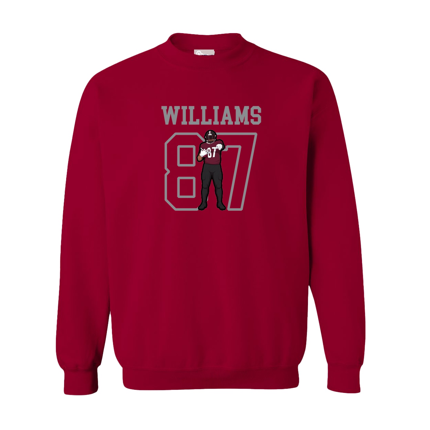 Fleece Crew — Shirsey in Cardinal