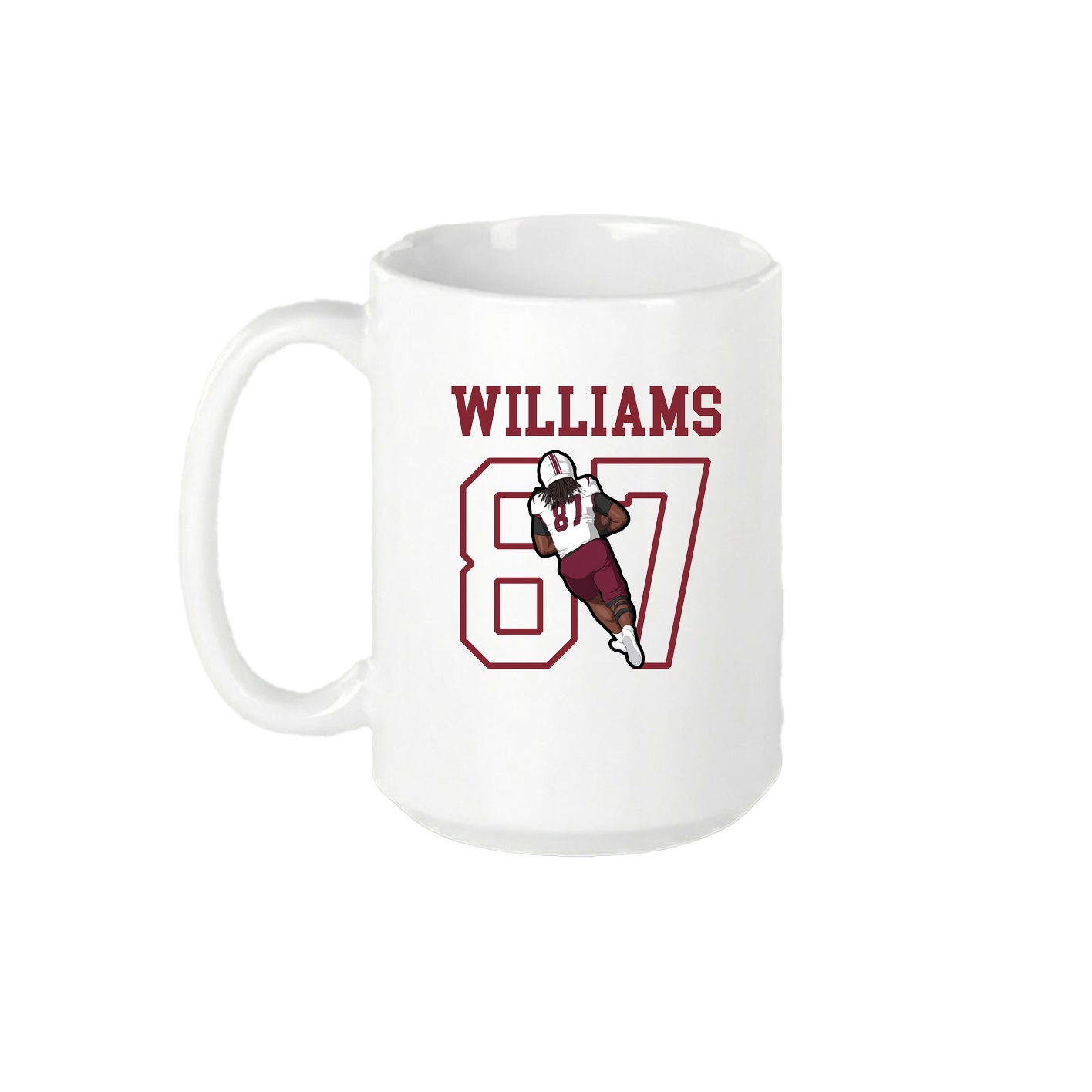 15oz Coffee Mug — Shirsey in White