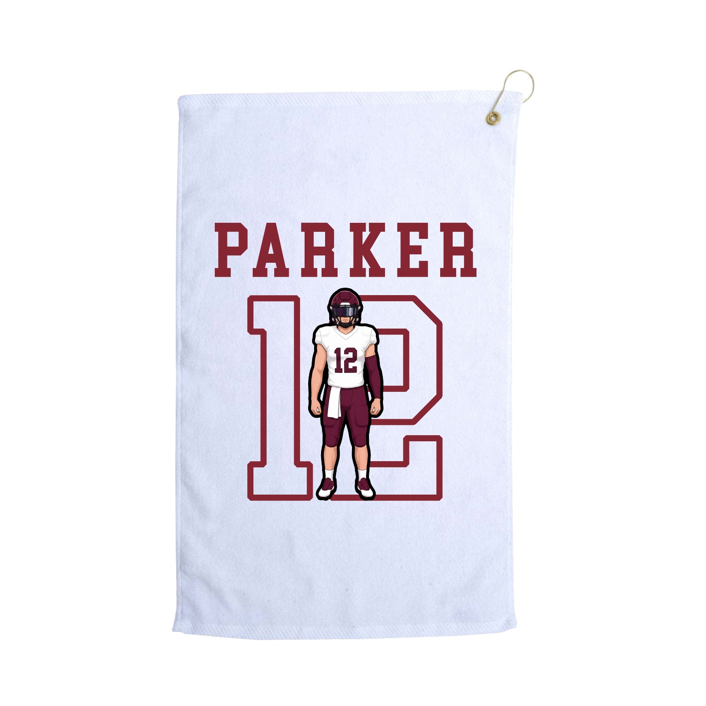 Golf Towel — Shirsey in White