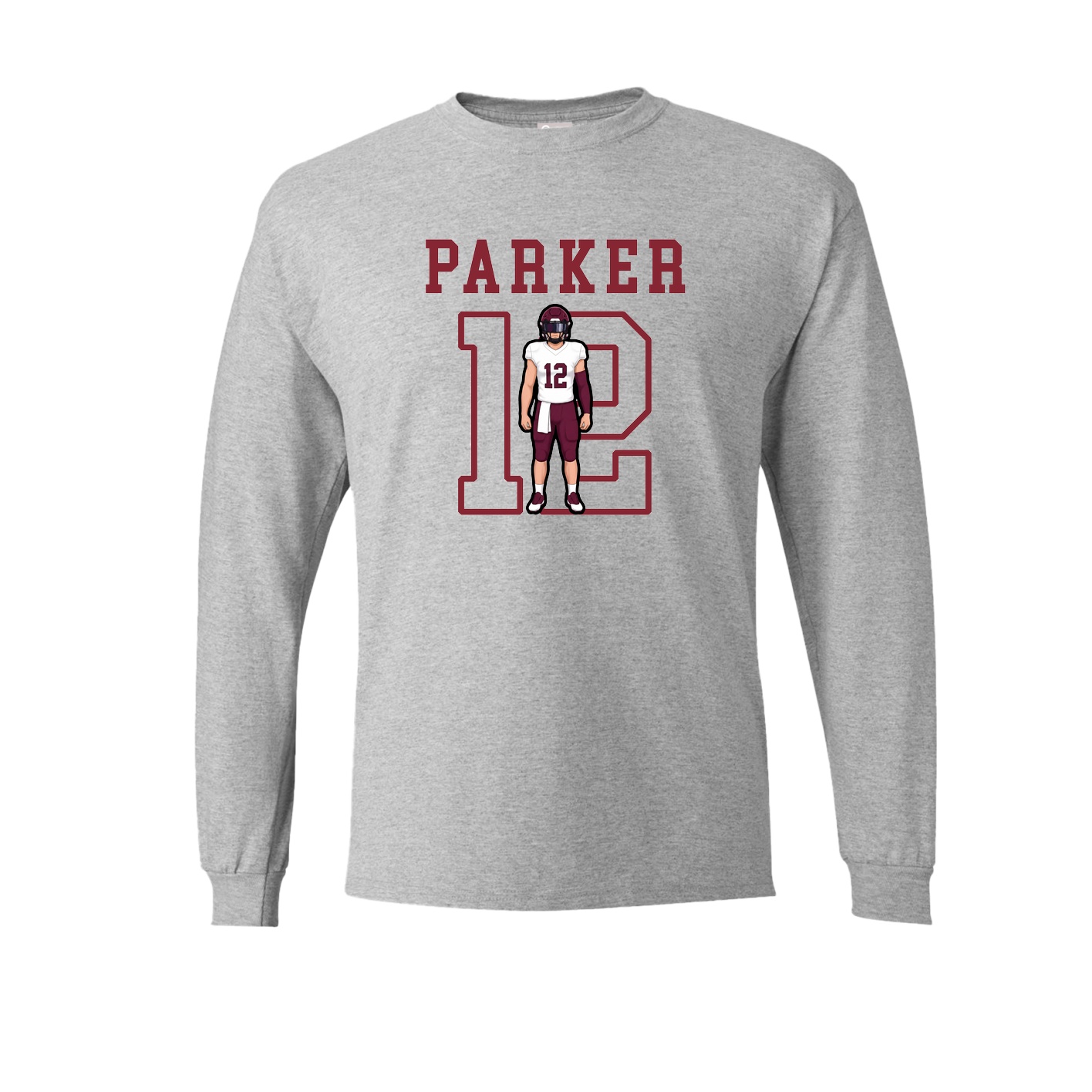 Long Sleeve Tee — Shirsey in Grey