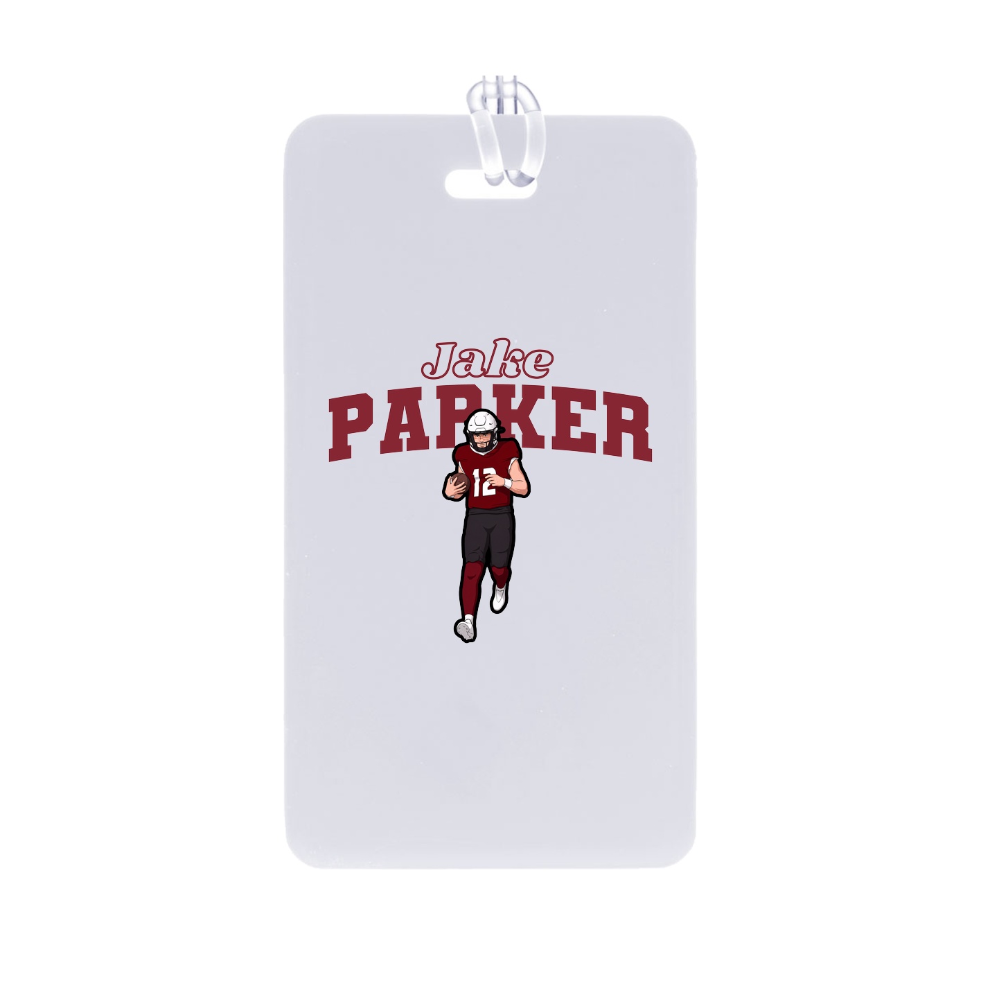 Bag Tag — Name Arch in Classic
