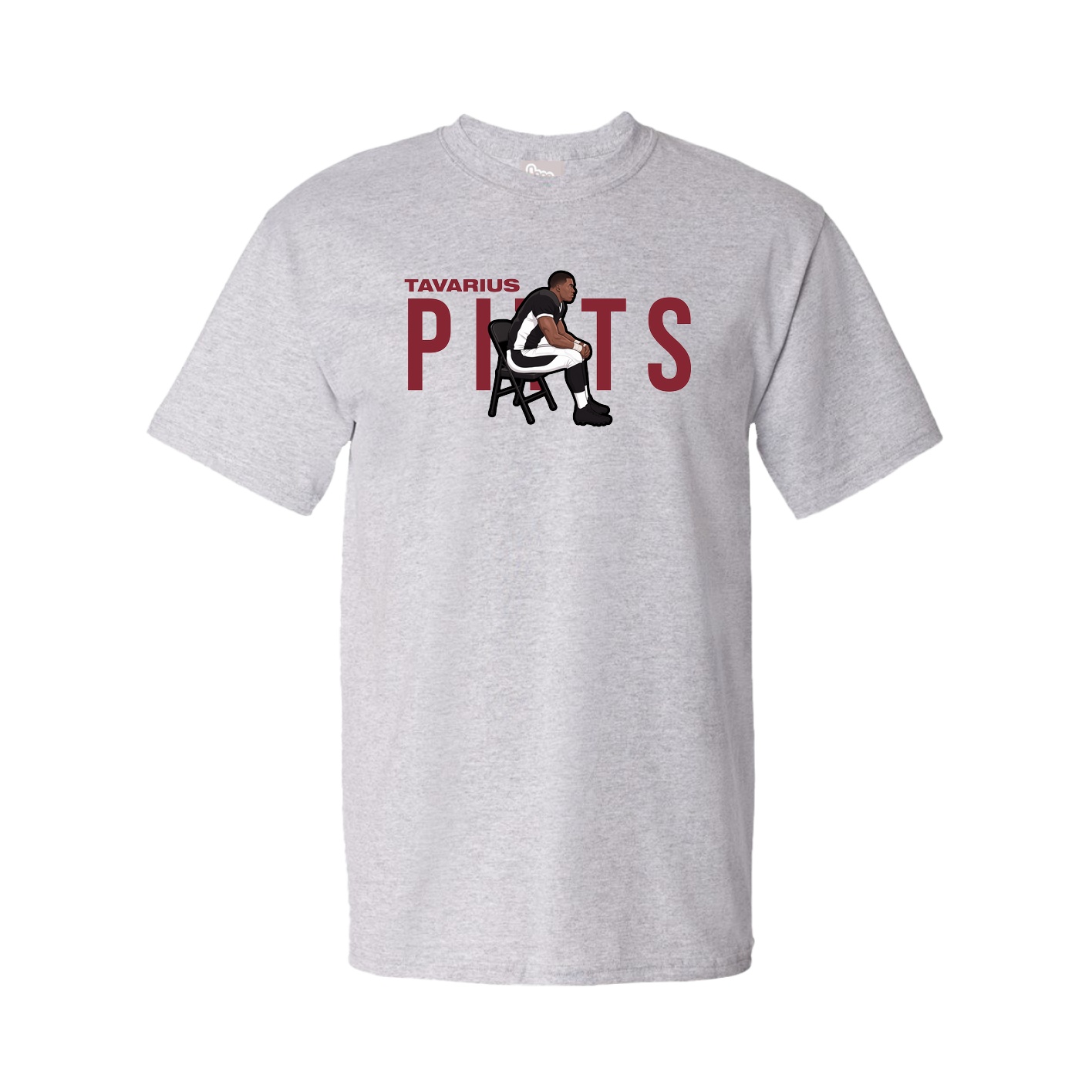 Youth Tee — Player Name in Grey