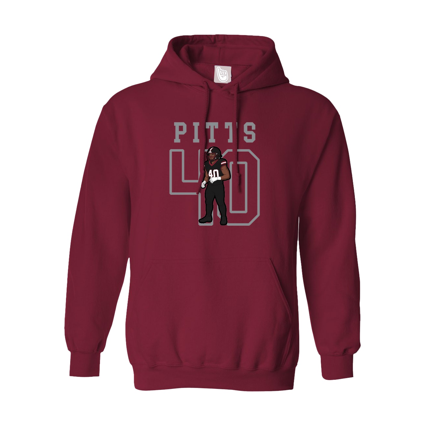 Hoodie — Shirsey in Cardinal