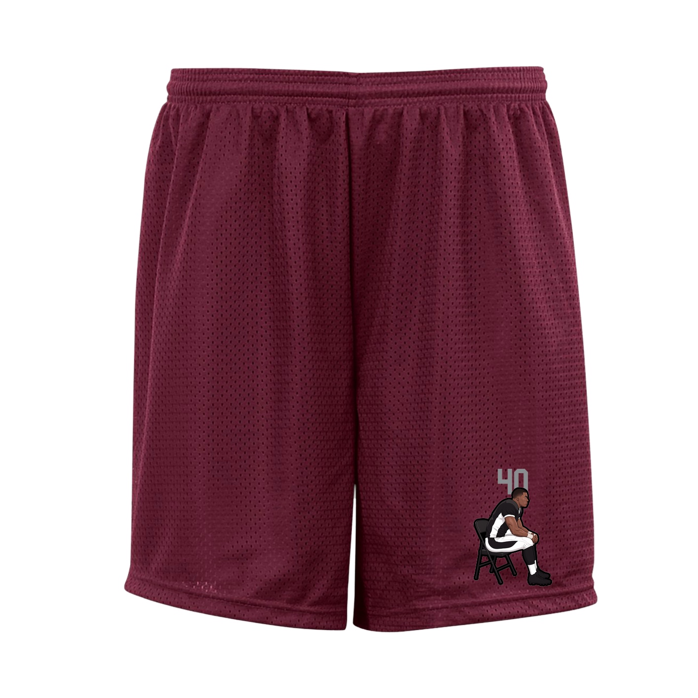Shorts — Number Top in Cardinal