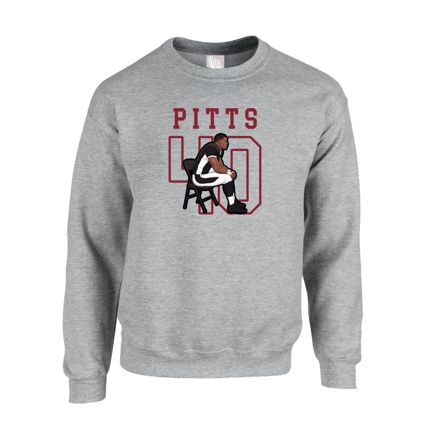 Fleece Crew — Shirsey in Grey