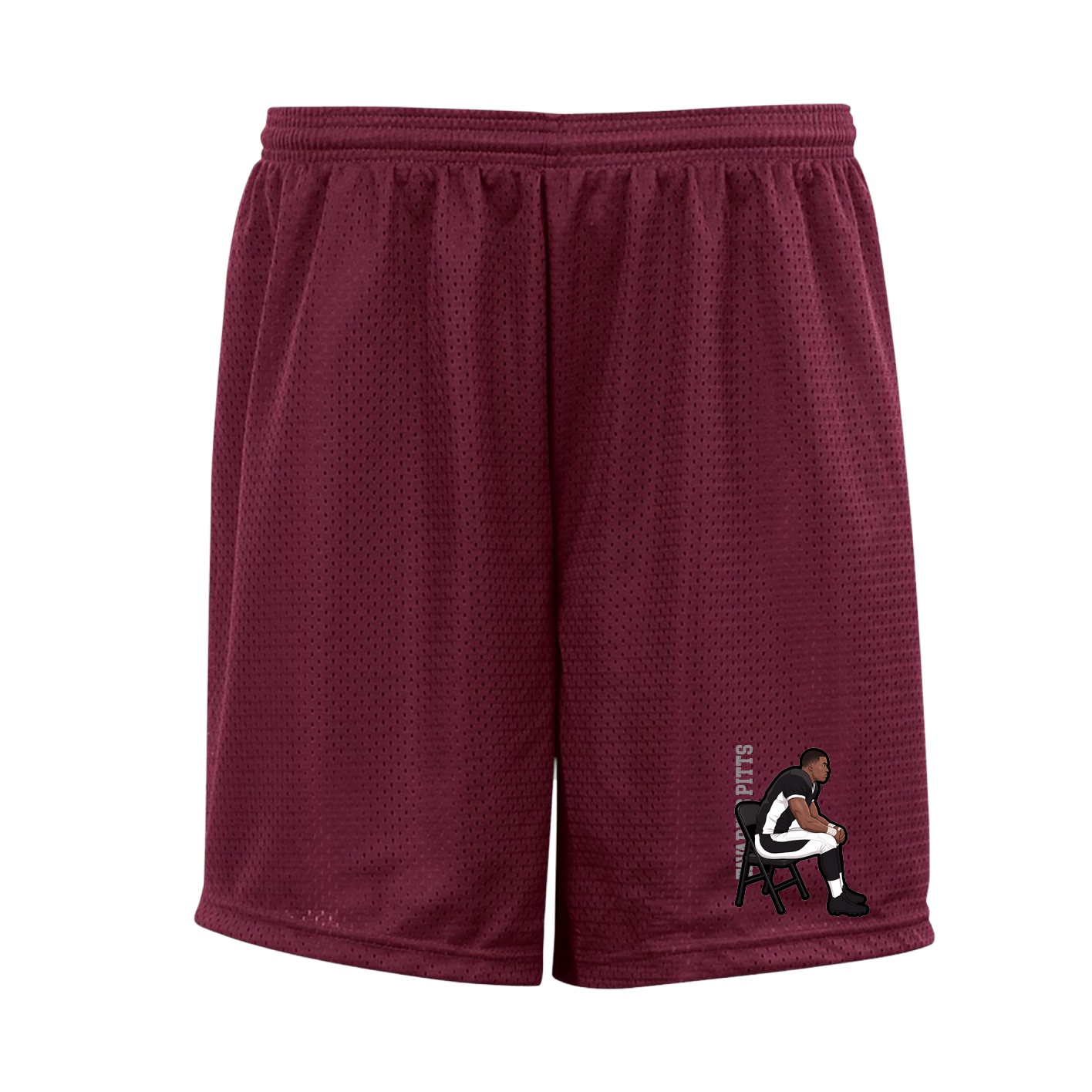Shorts — Name Vertical in Cardinal