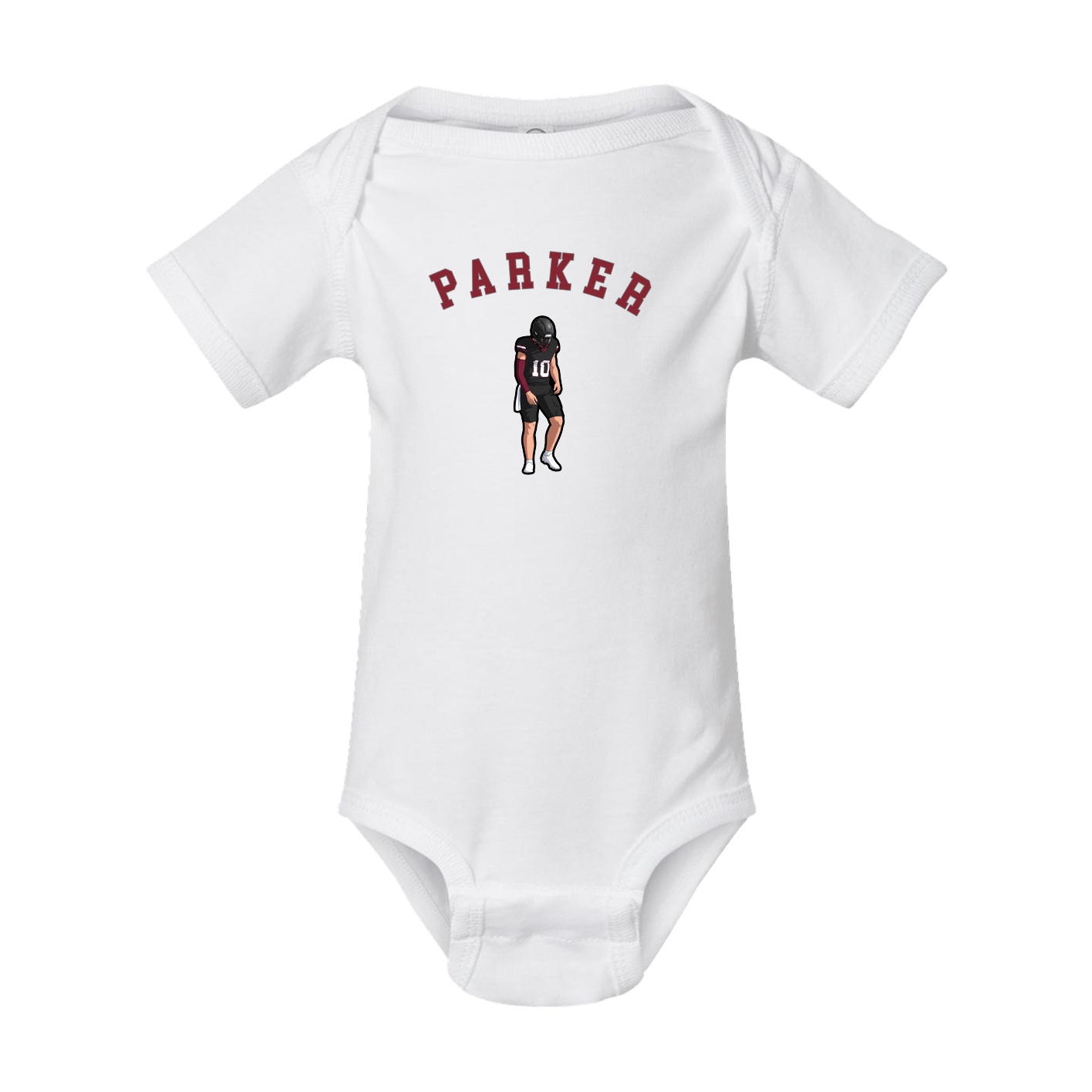 Baby Onesie — Shirsey Arch in White