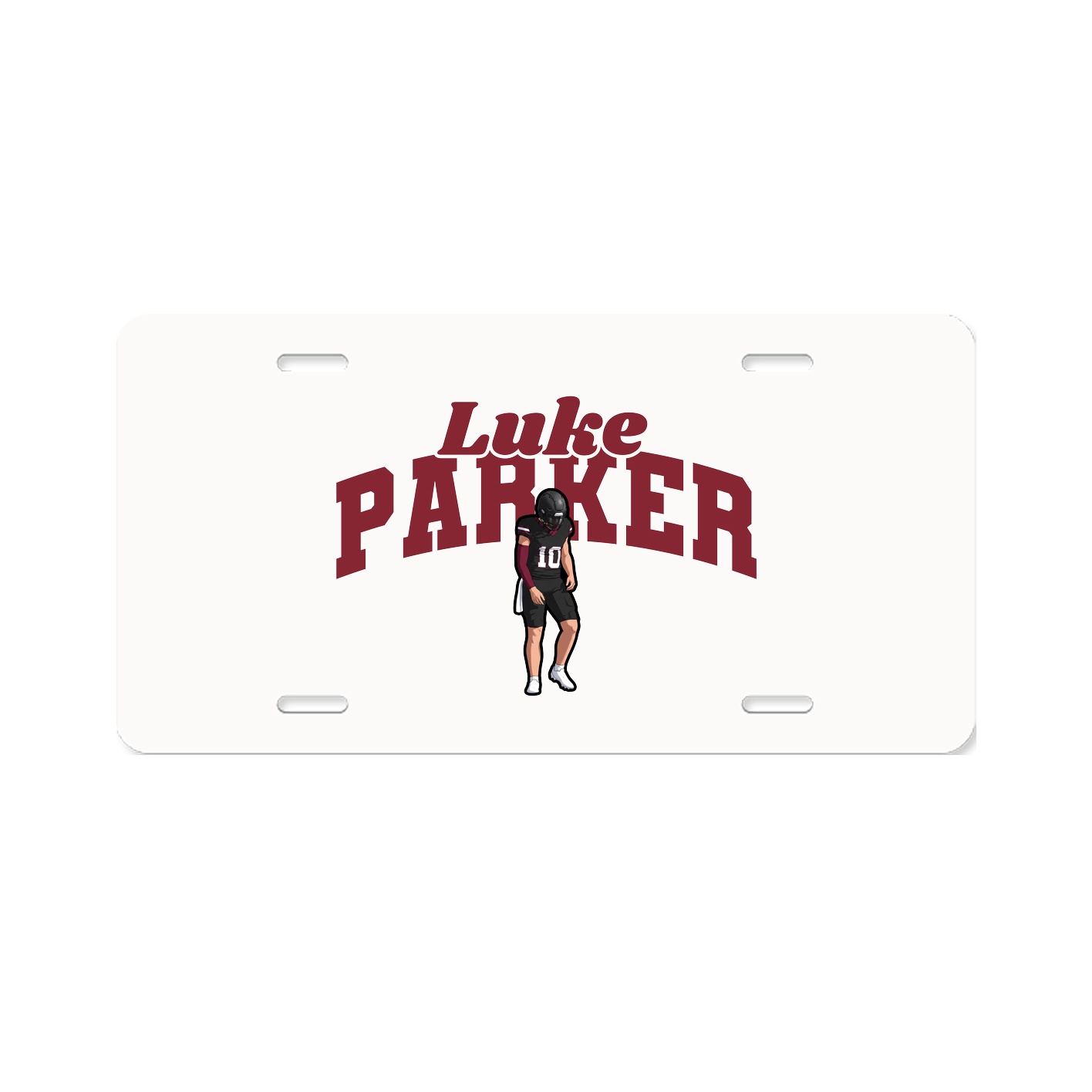License Plate — Signature Arch in Classic