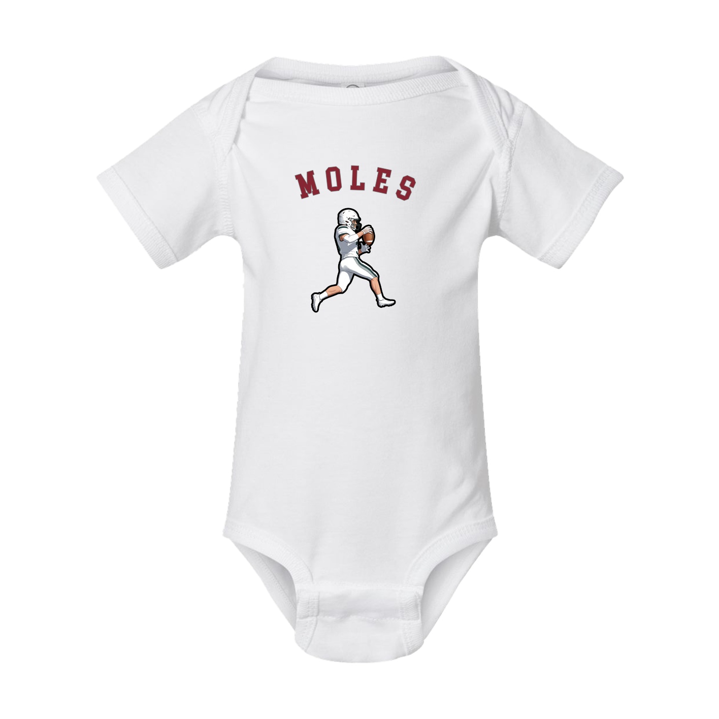 Baby Onesie — Shirsey Arch in White