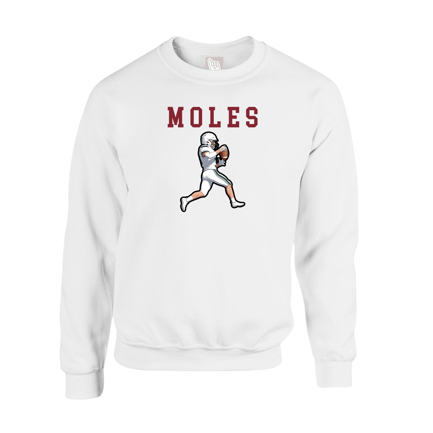 Fleece Crew — Shirsey in White