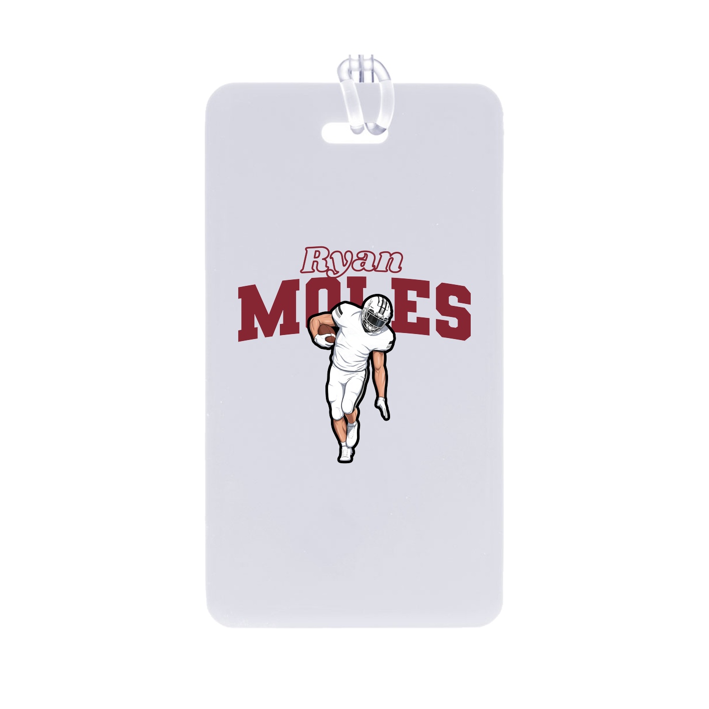 Bag Tag — Name Arch in Classic
