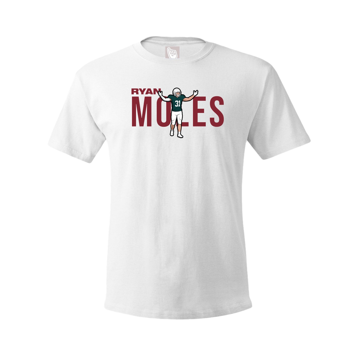 Tee — Player Name in White