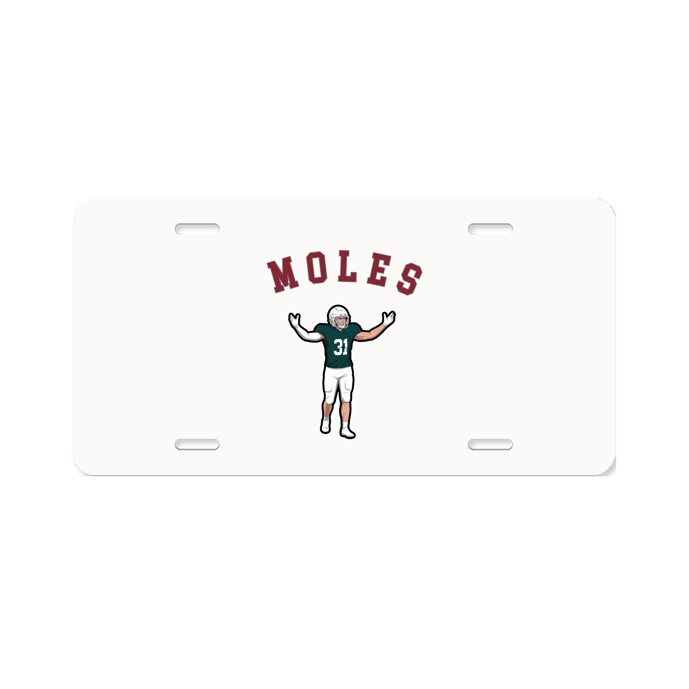 License Plate — Shirsey Arch in Classic