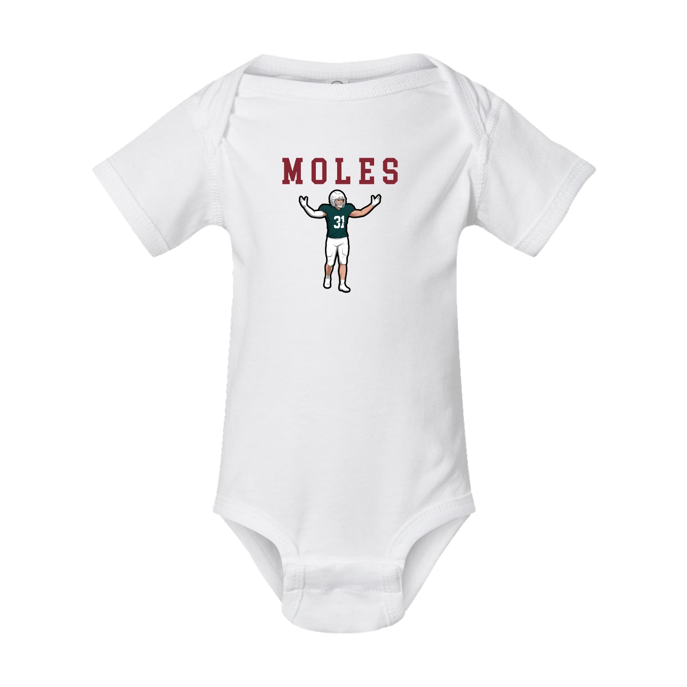 Baby Onesie — Shirsey in White