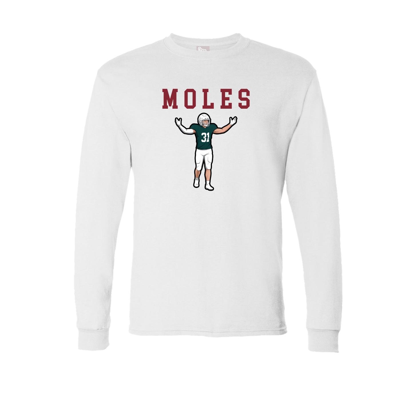 Long Sleeve Tee — Shirsey in White