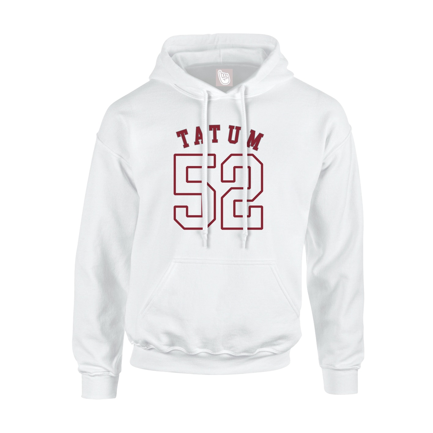 Youth Hoodie — Shirsey Arch in White