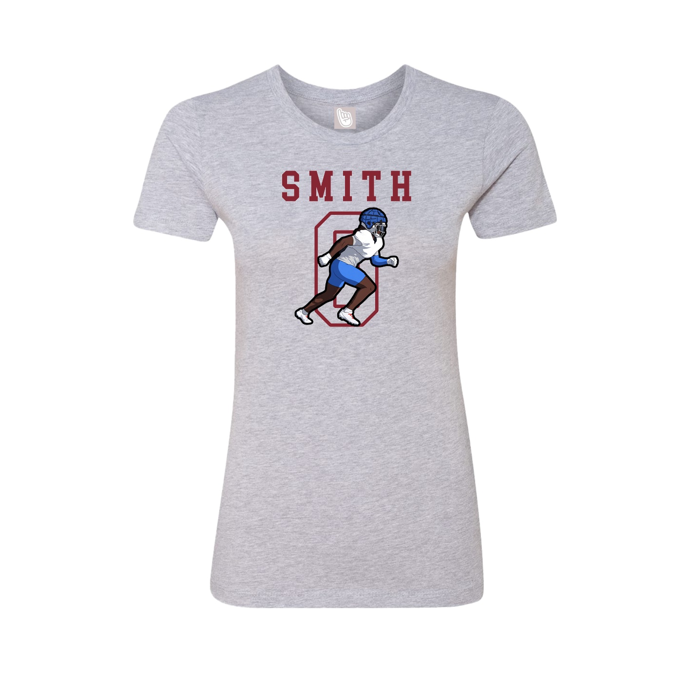 Fitted Women's Tee — Shirsey in Grey