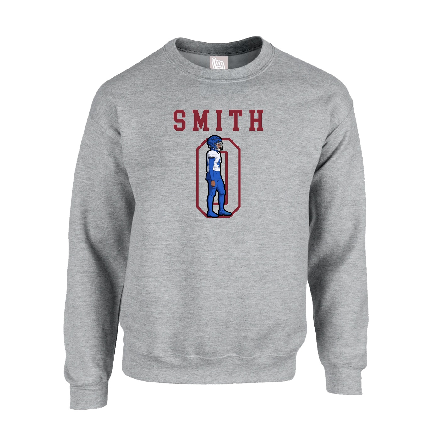 Fleece Crew — Shirsey in Grey