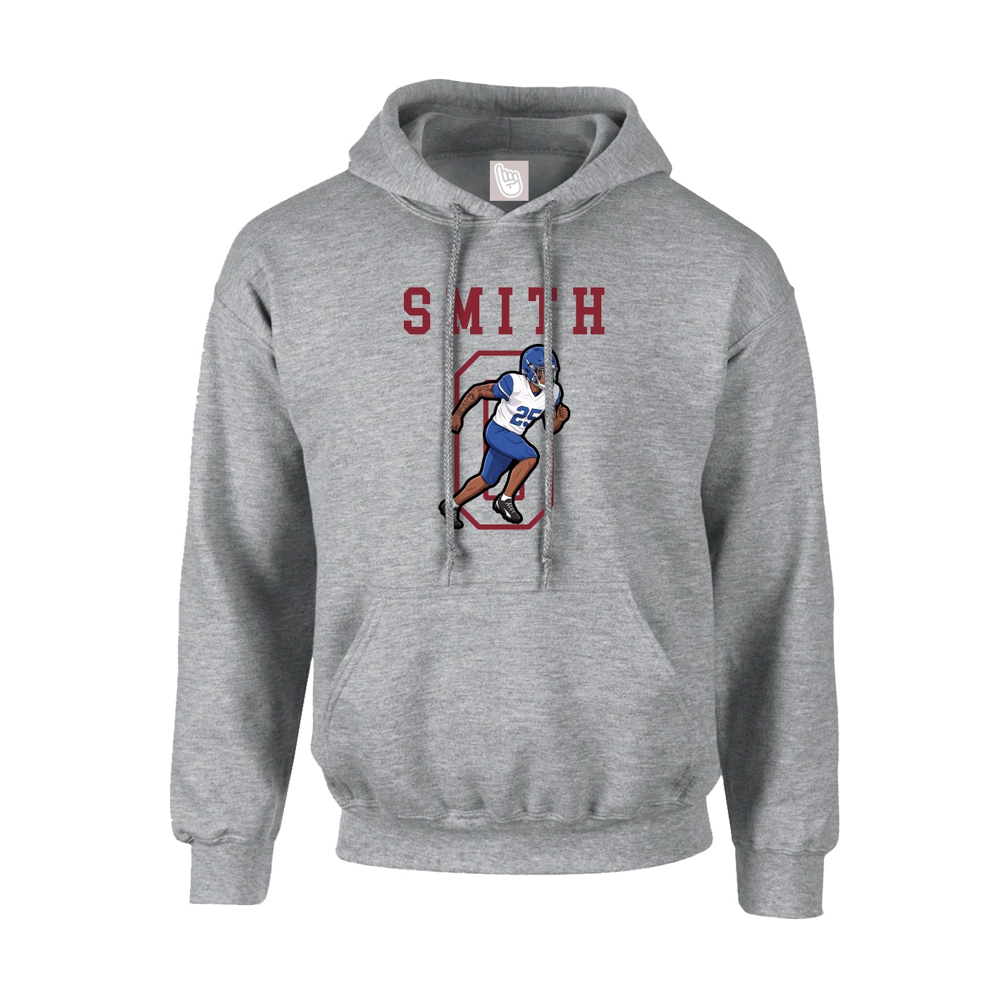 Hoodie — Shirsey in Grey