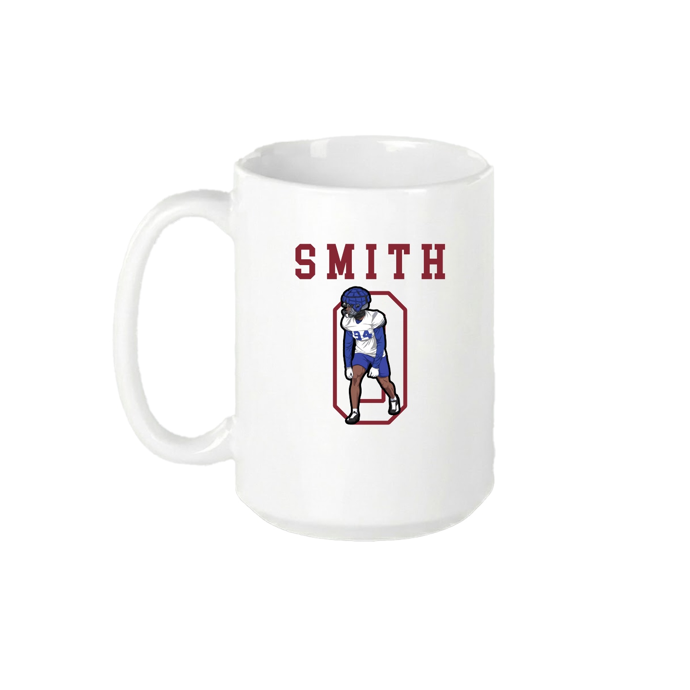 15oz Coffee Mug — Shirsey in White
