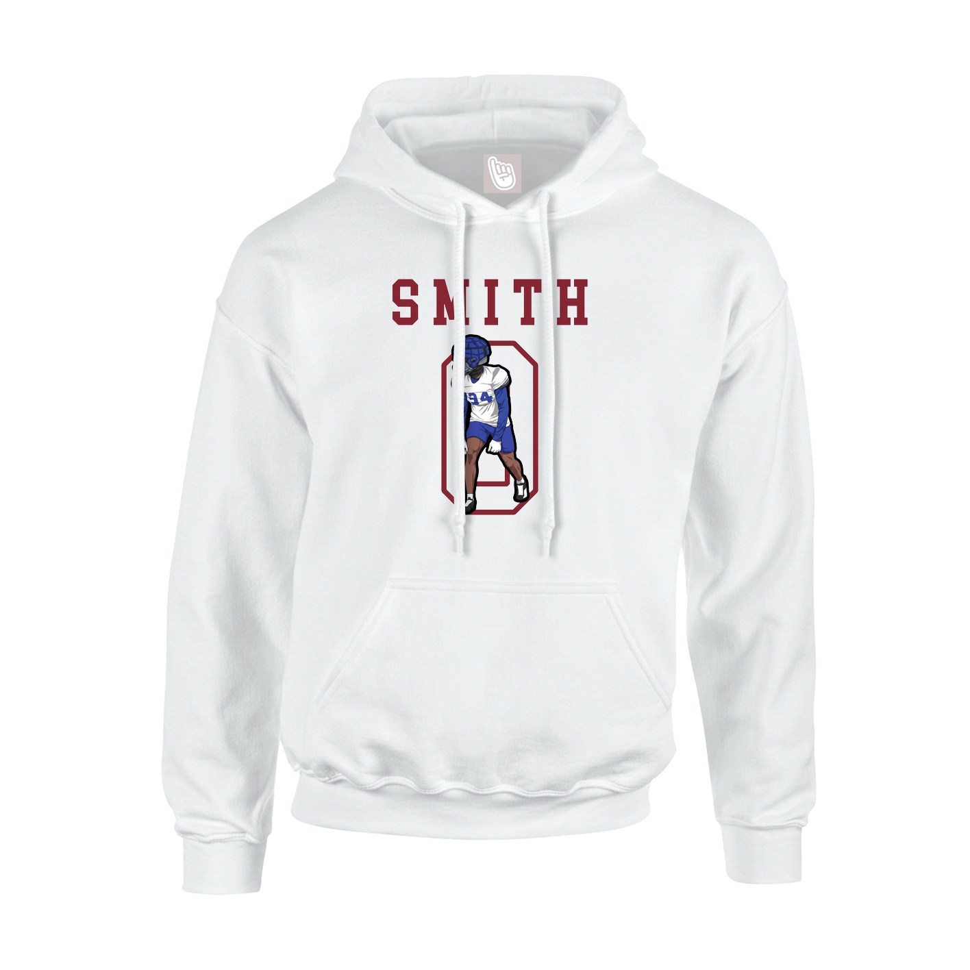 Youth Hoodie — Shirsey in White