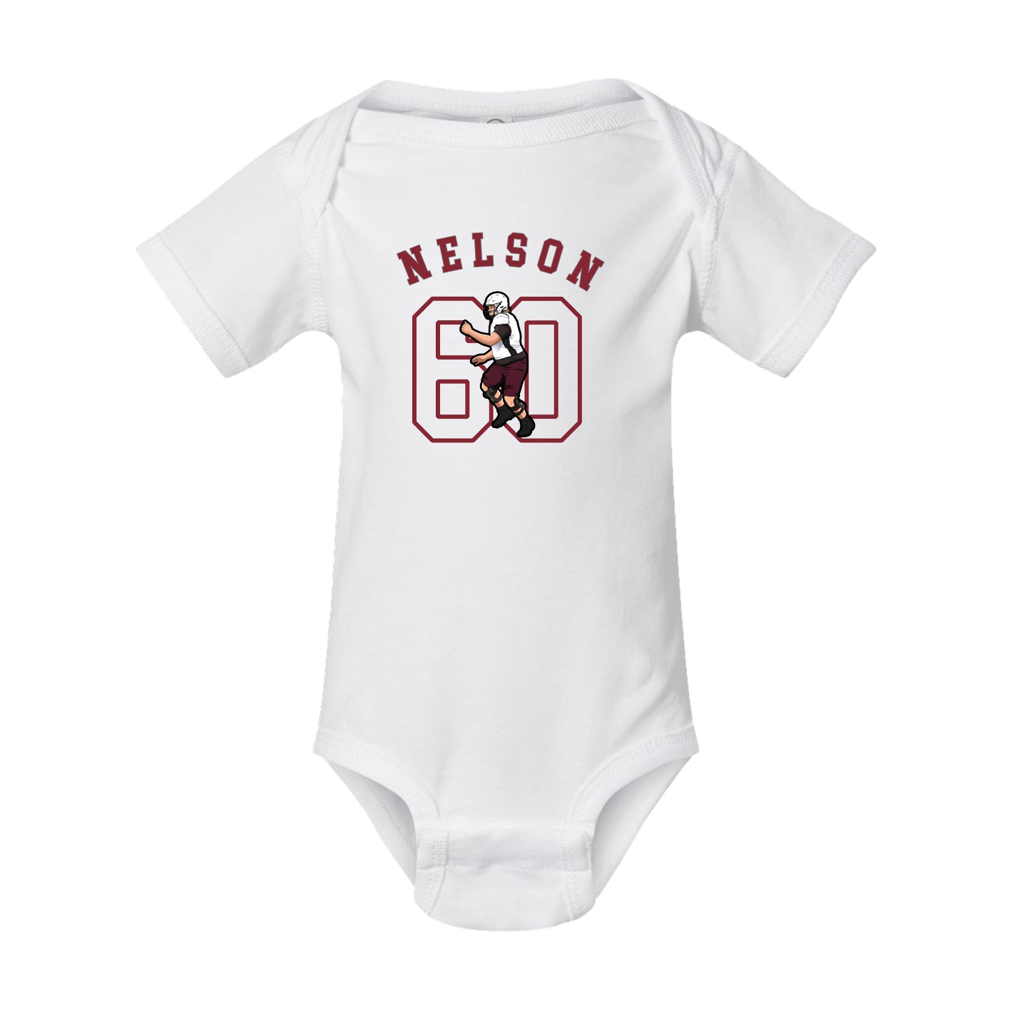Baby Onesie — Shirsey Arch in White