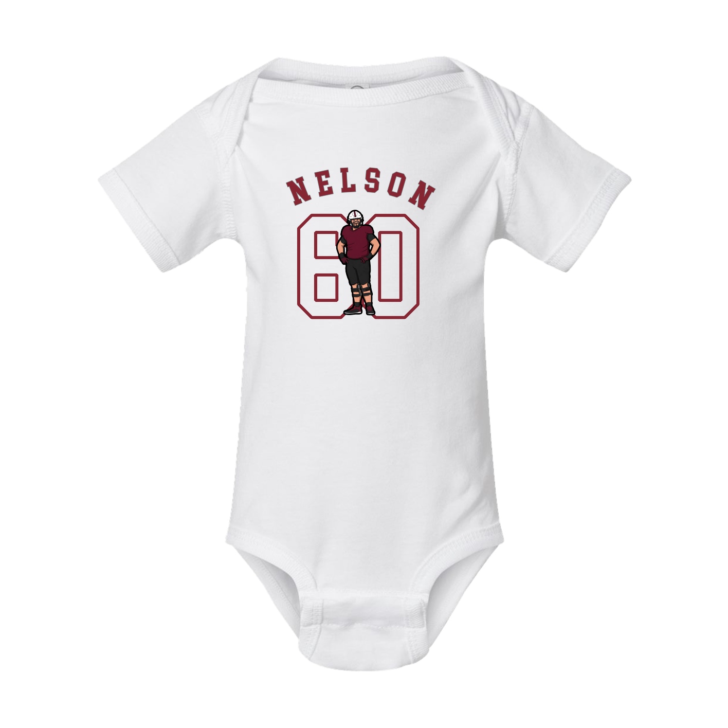 Baby Onesie — Shirsey Arch in White