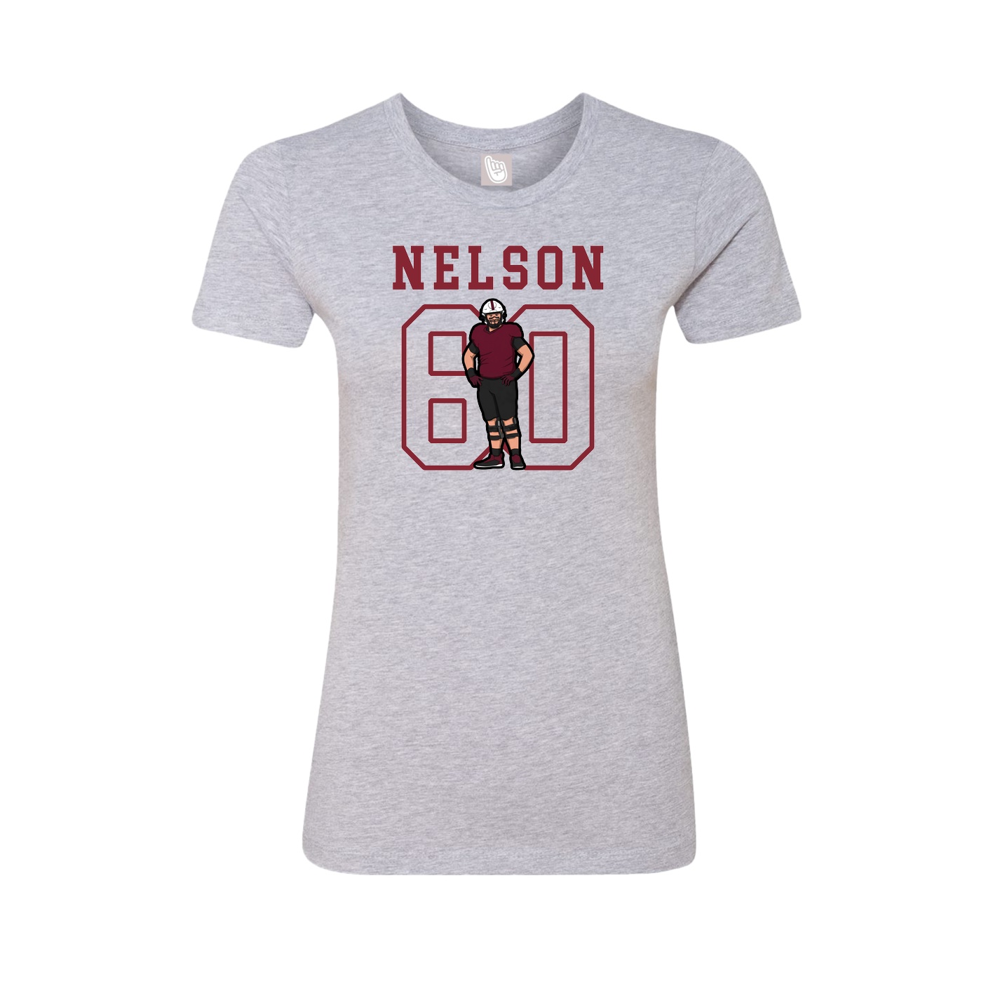 Fitted Women's Tee — Shirsey in Grey