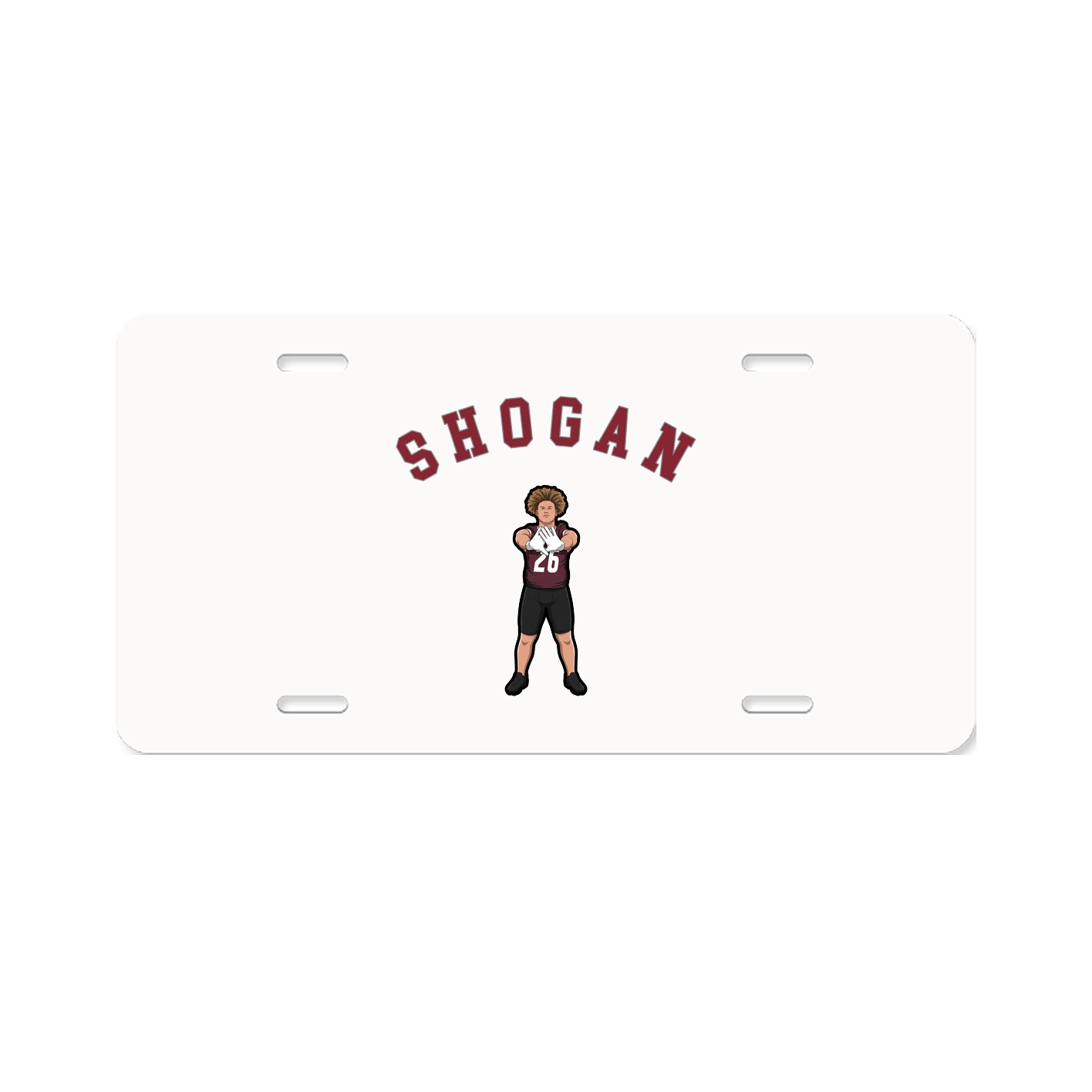License Plate — Shirsey Arch in Classic