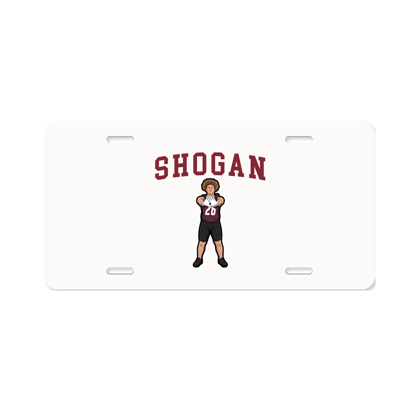 License Plate — Shirsey in Classic