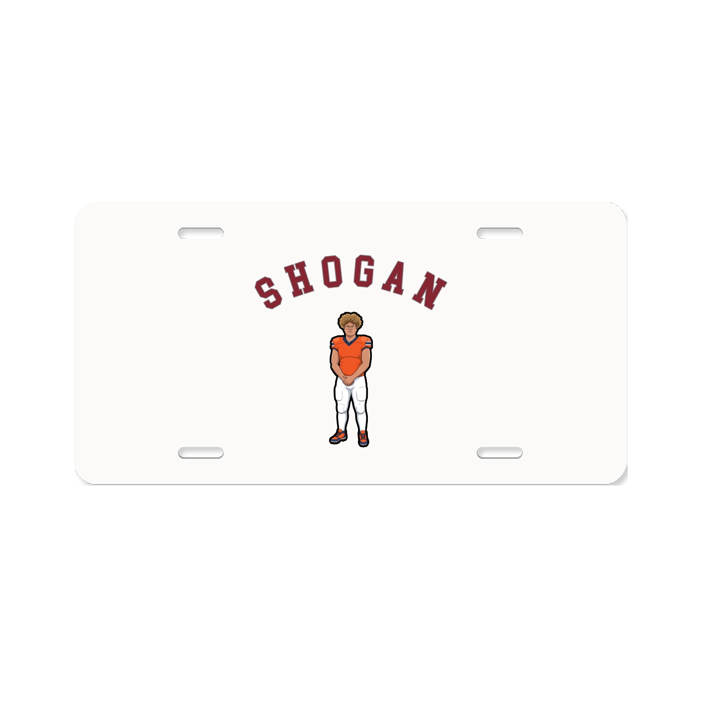 License Plate — Shirsey Arch in Classic