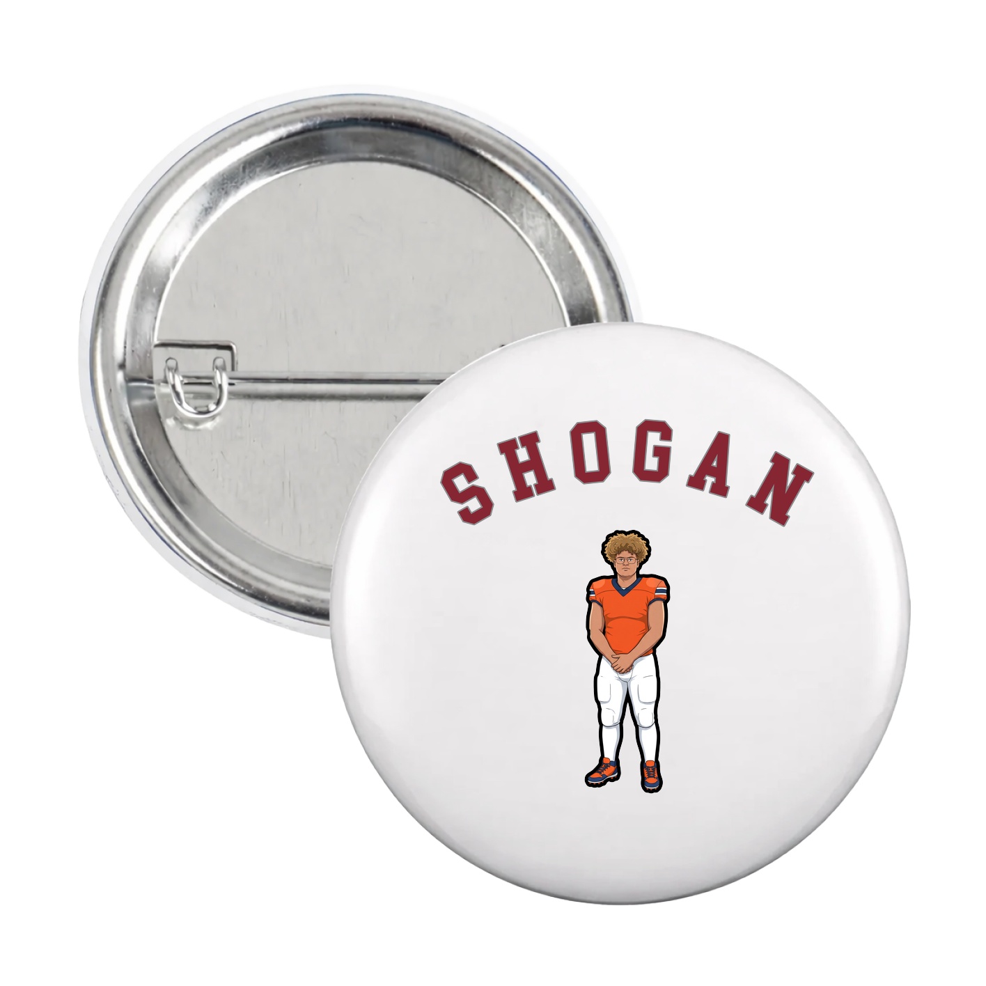 Game Day Button — Shirsey Arch in White
