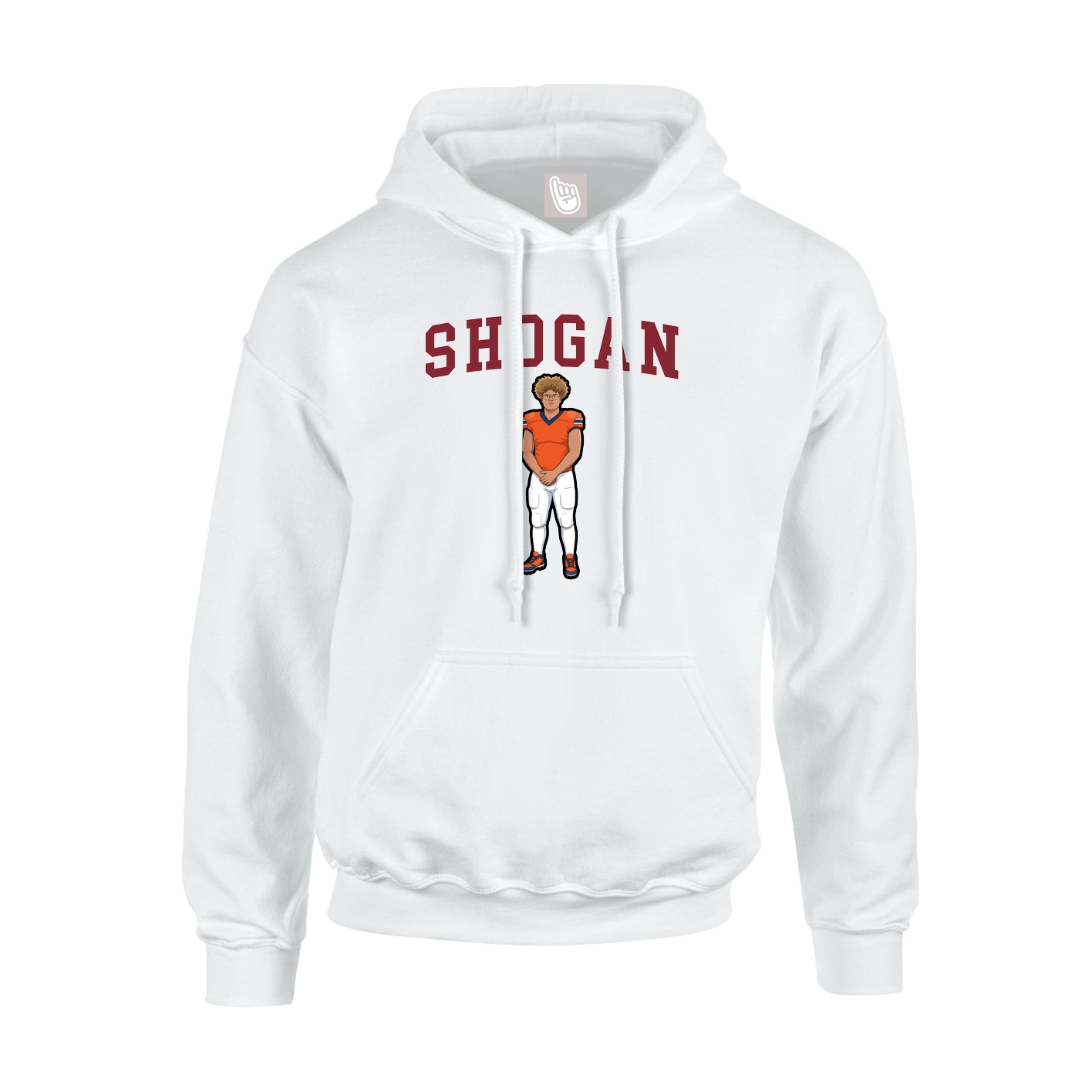 Youth Hoodie — Shirsey in White