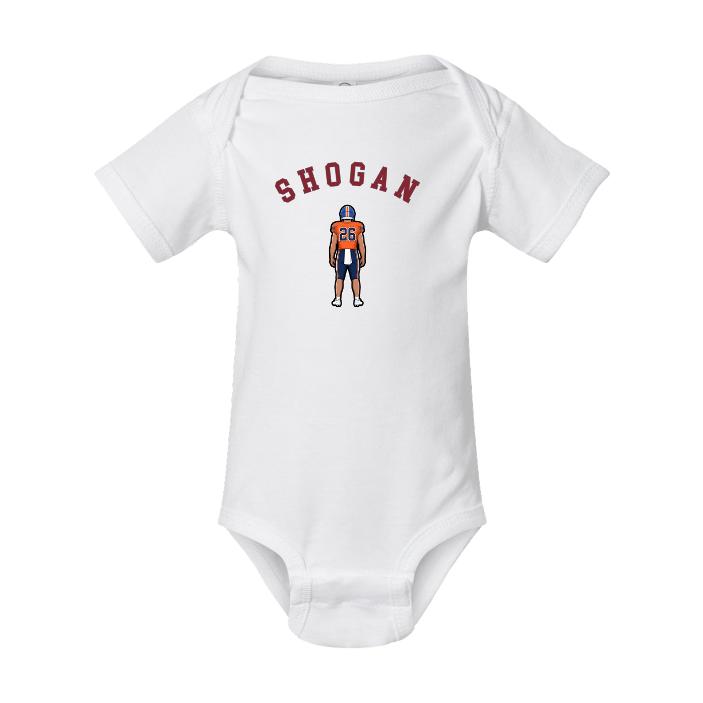 Baby Onesie — Shirsey Arch in White