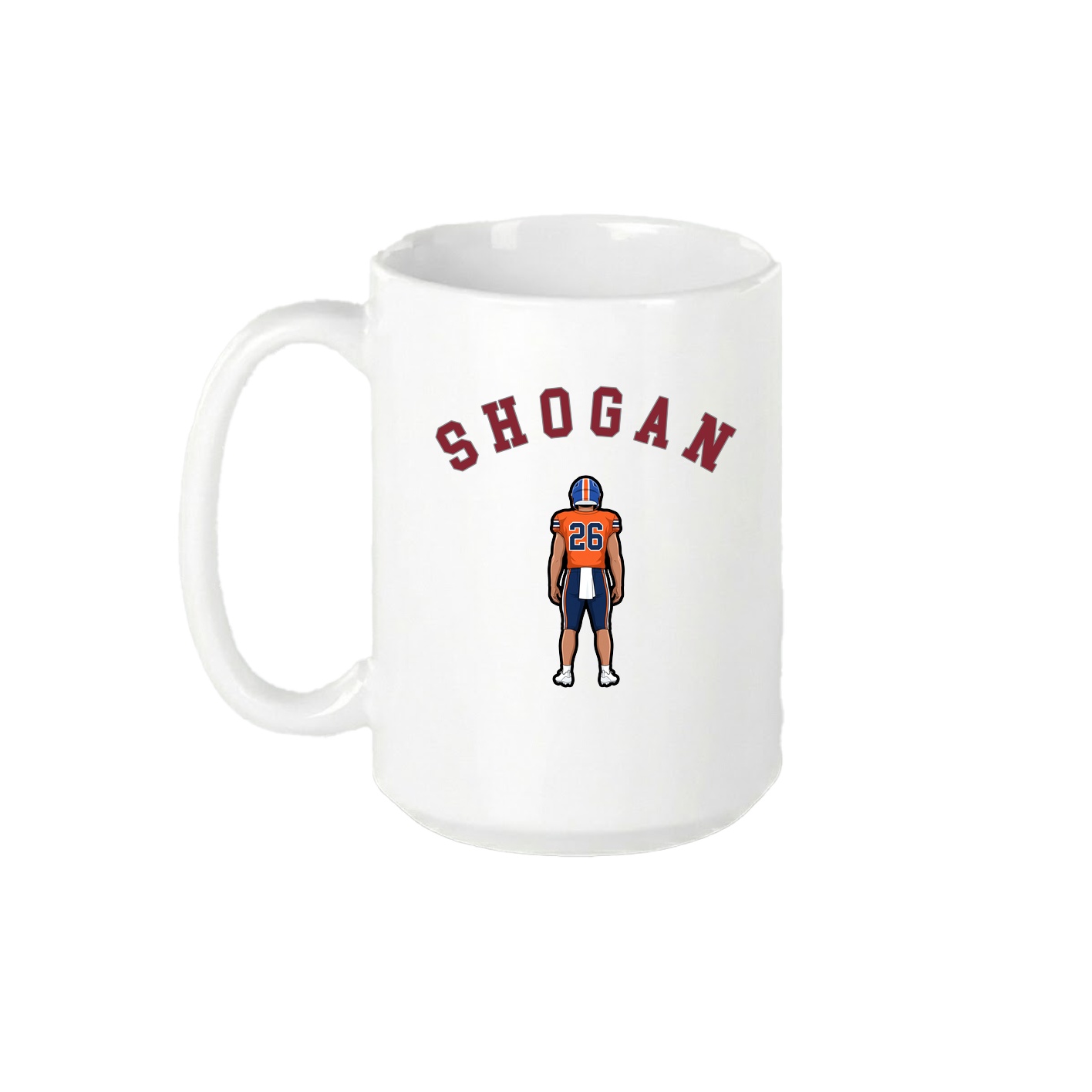 15oz Coffee Mug — Shirsey Arch in White