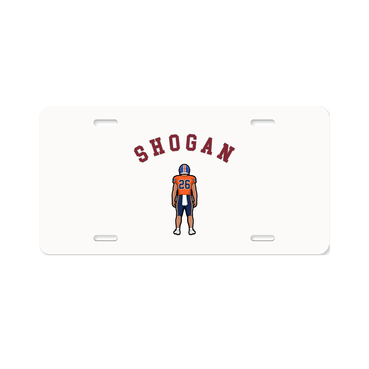 License Plate — Shirsey Arch in Classic