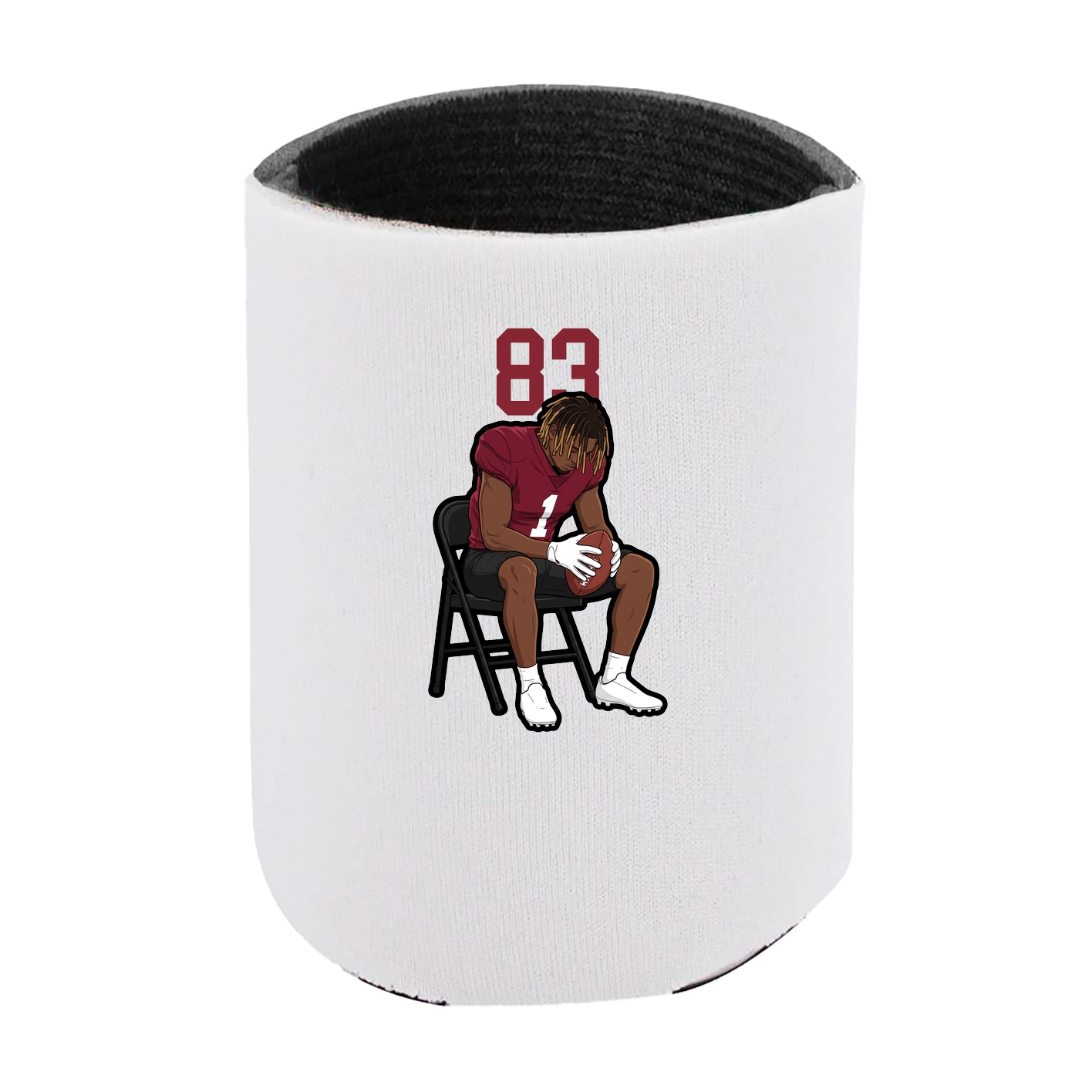 Can Holder — Number Top in White