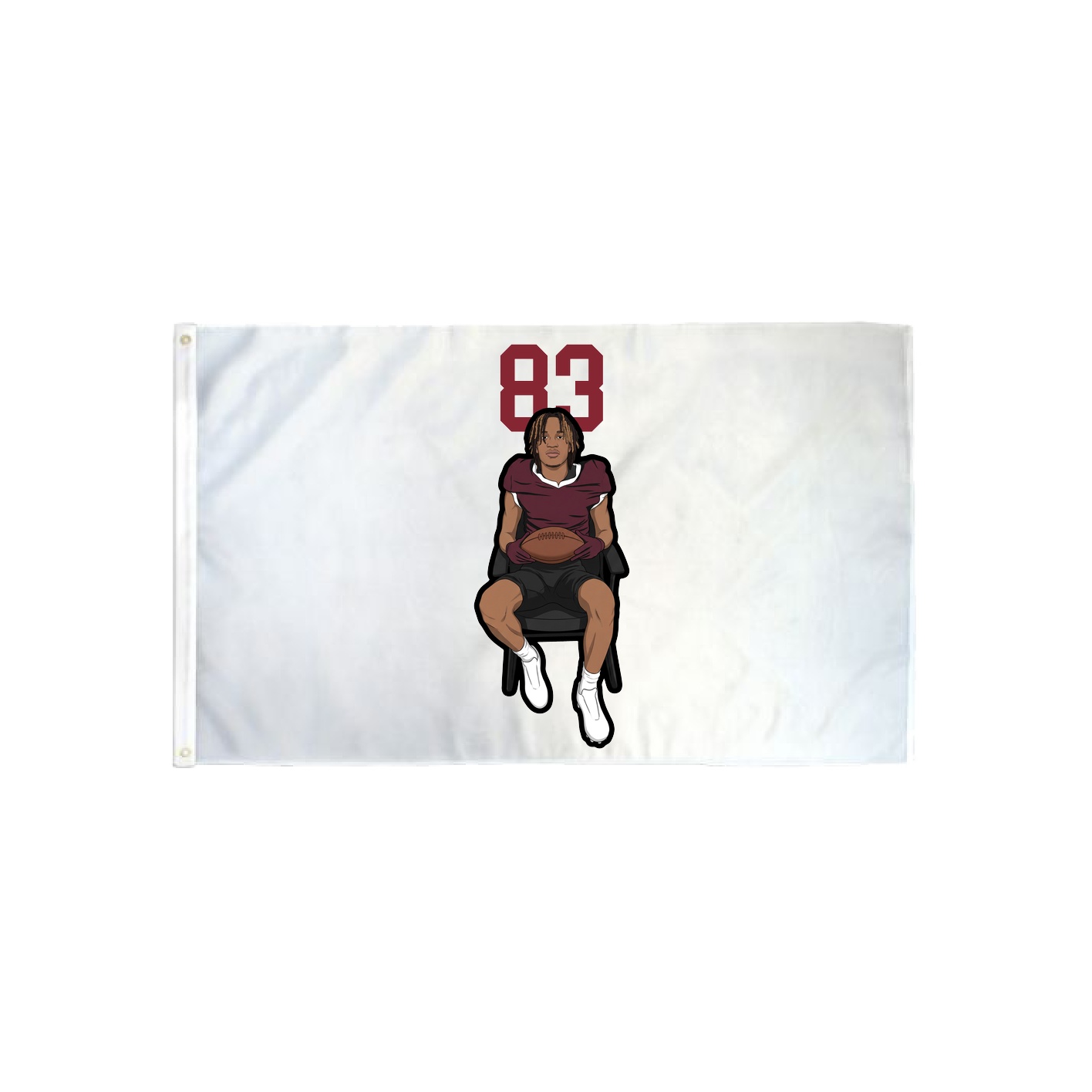 3x5 Flag — Number Top in Classic