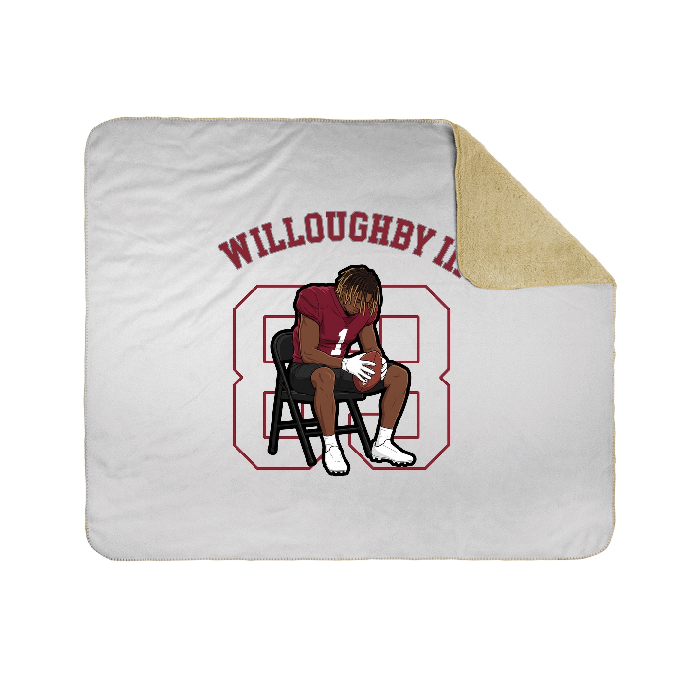 Throw Blanket — Shirsey Arch in White