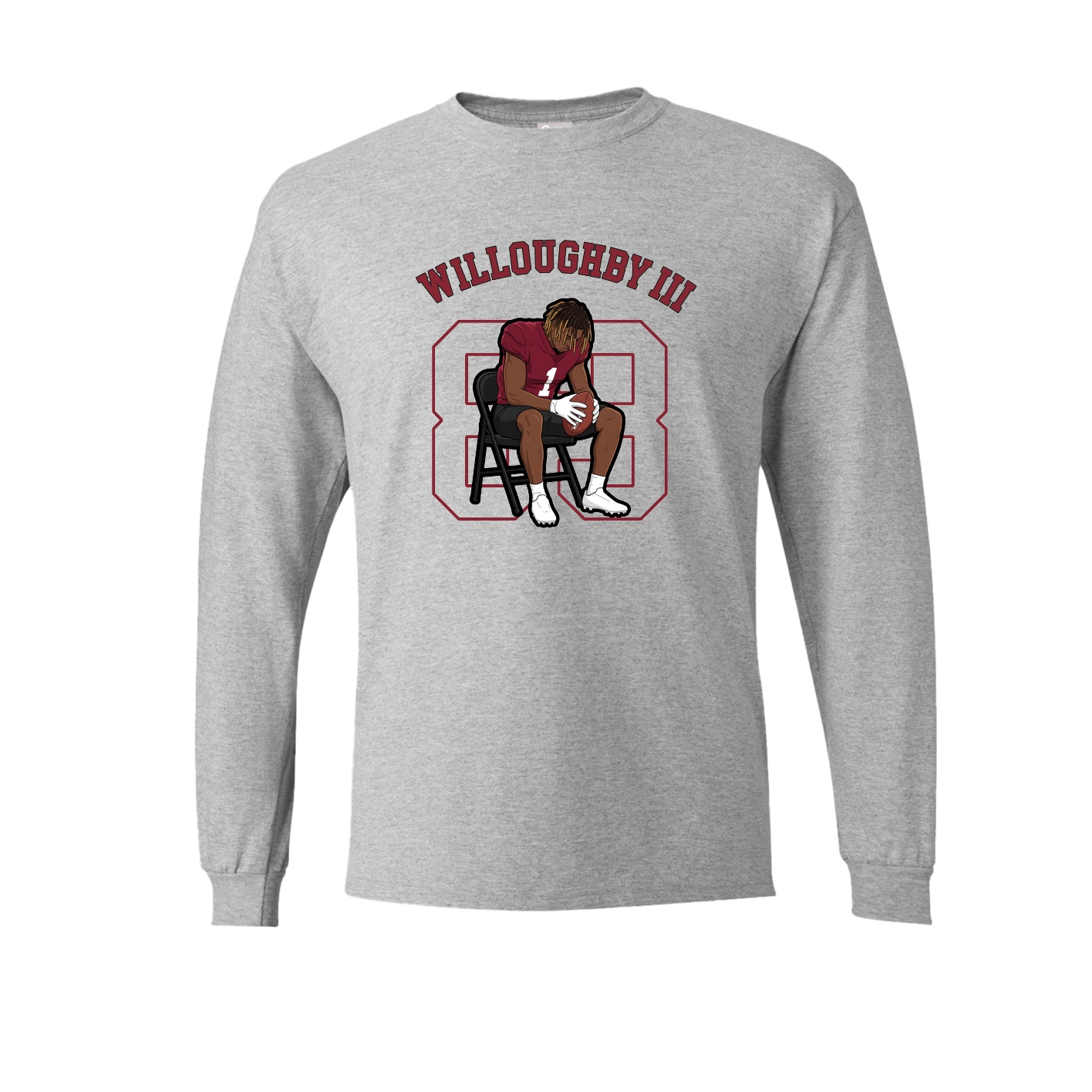 Long Sleeve Tee — Shirsey Arch in Grey
