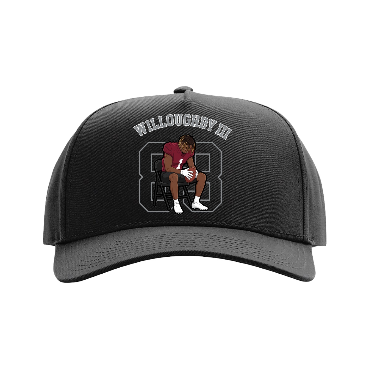 Full Fabric Five-Panel Champ Cap