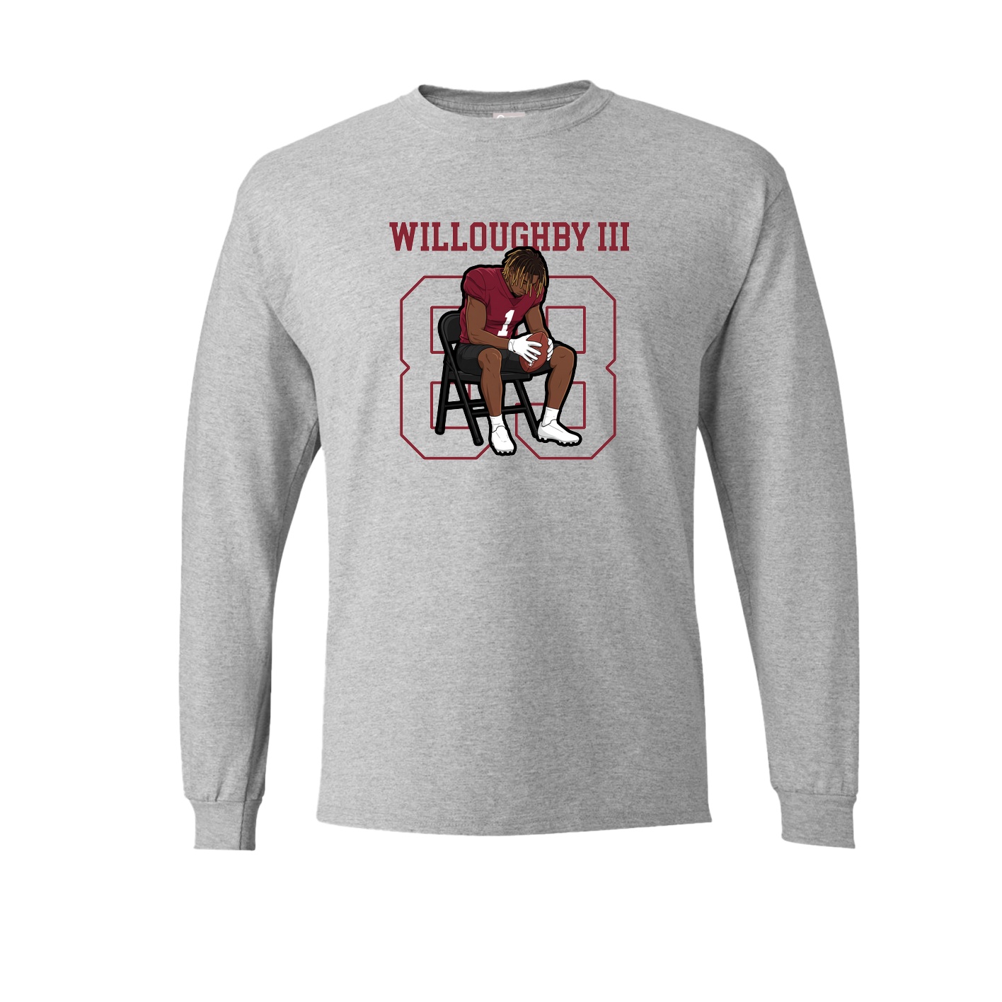 Long Sleeve Tee — Shirsey in Grey