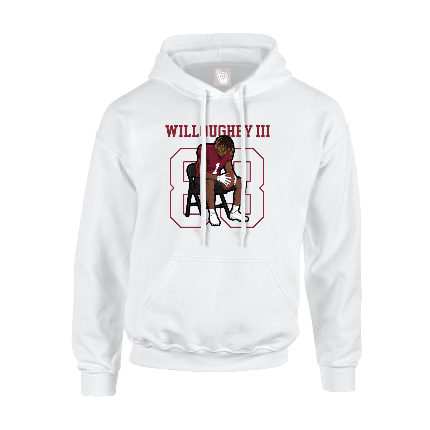 Youth Hoodie — Shirsey in White
