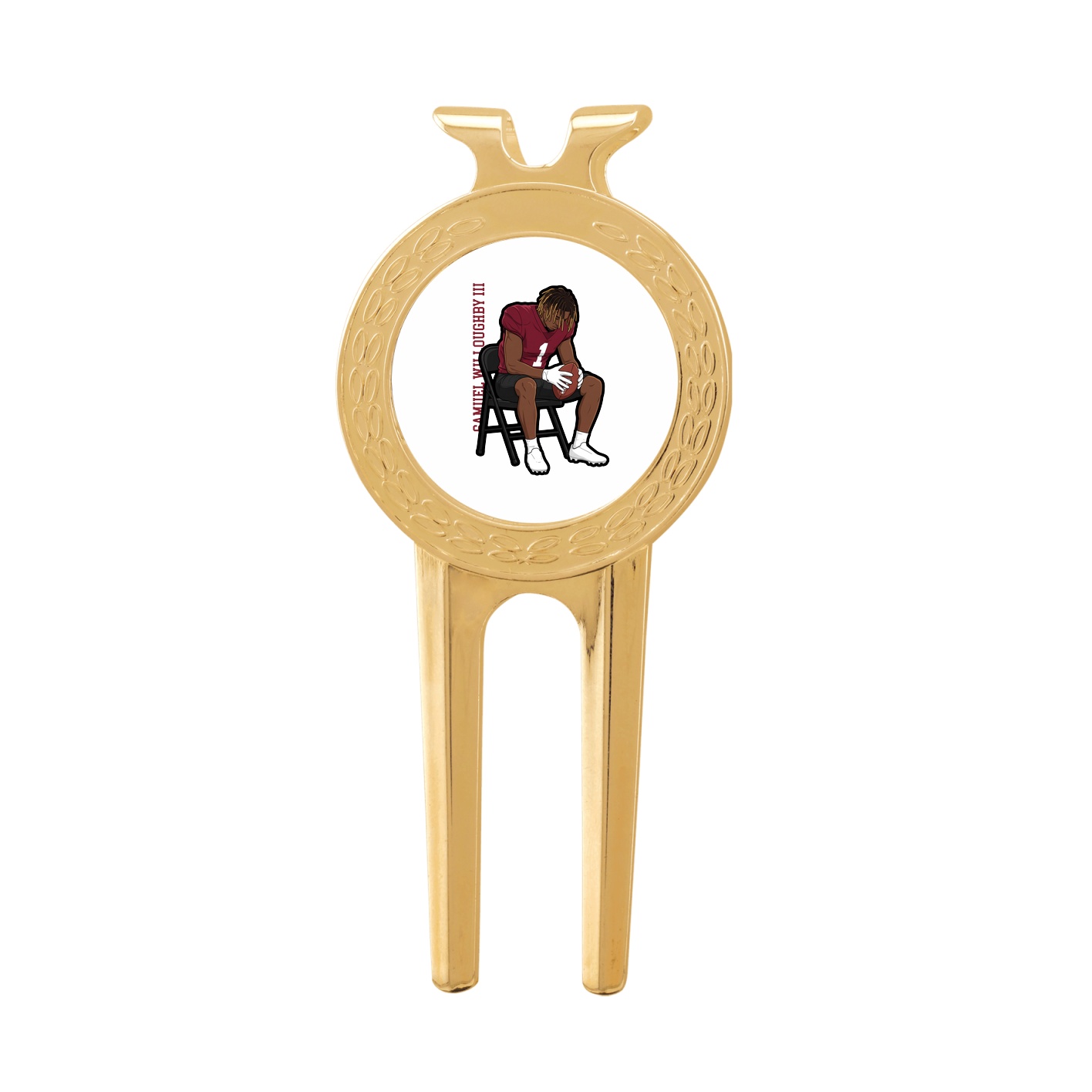 Divot Tool with Ball Marker — Name Vertical in Classic